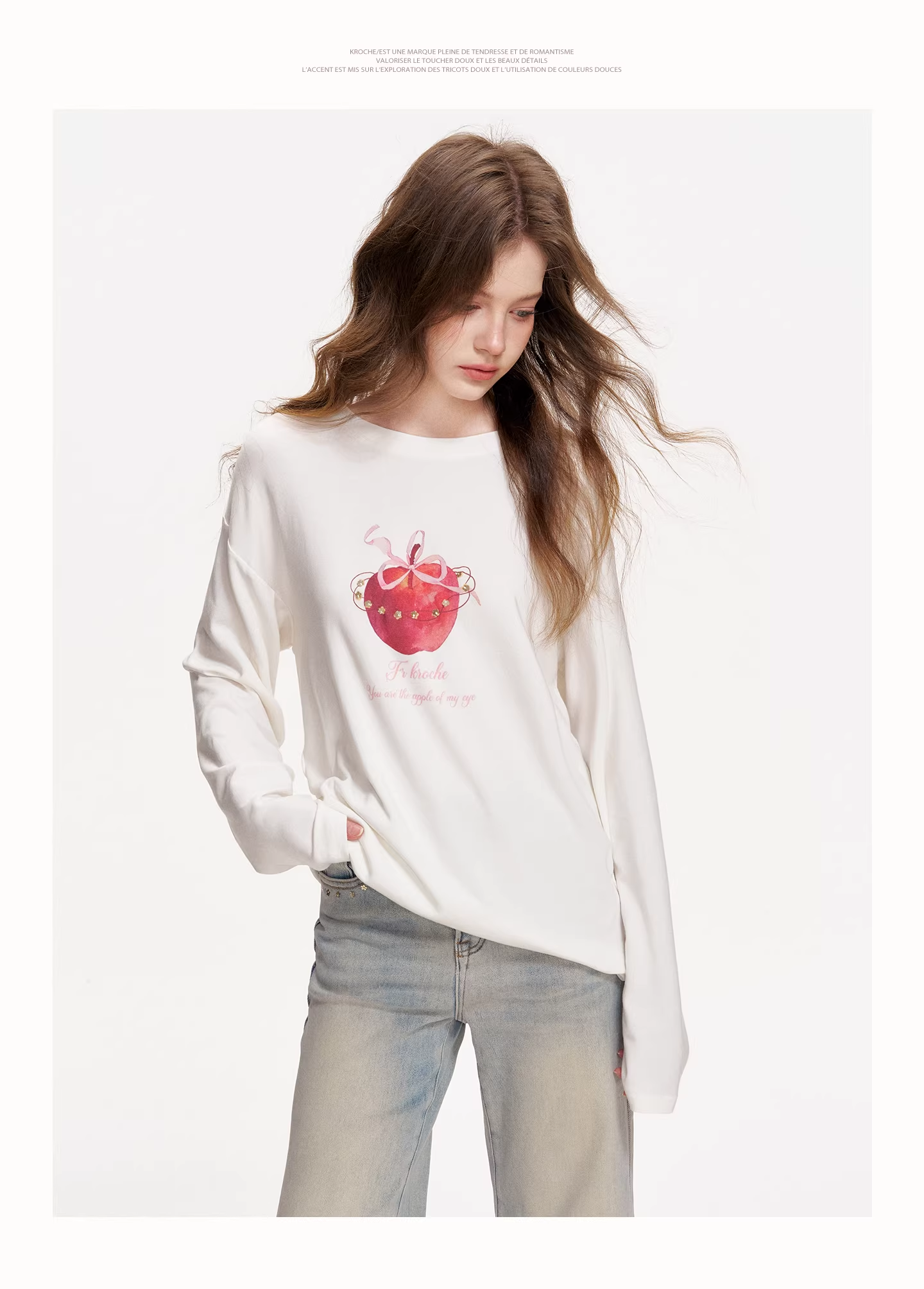 Kroche KE4045 Handmade sequined T-shirt