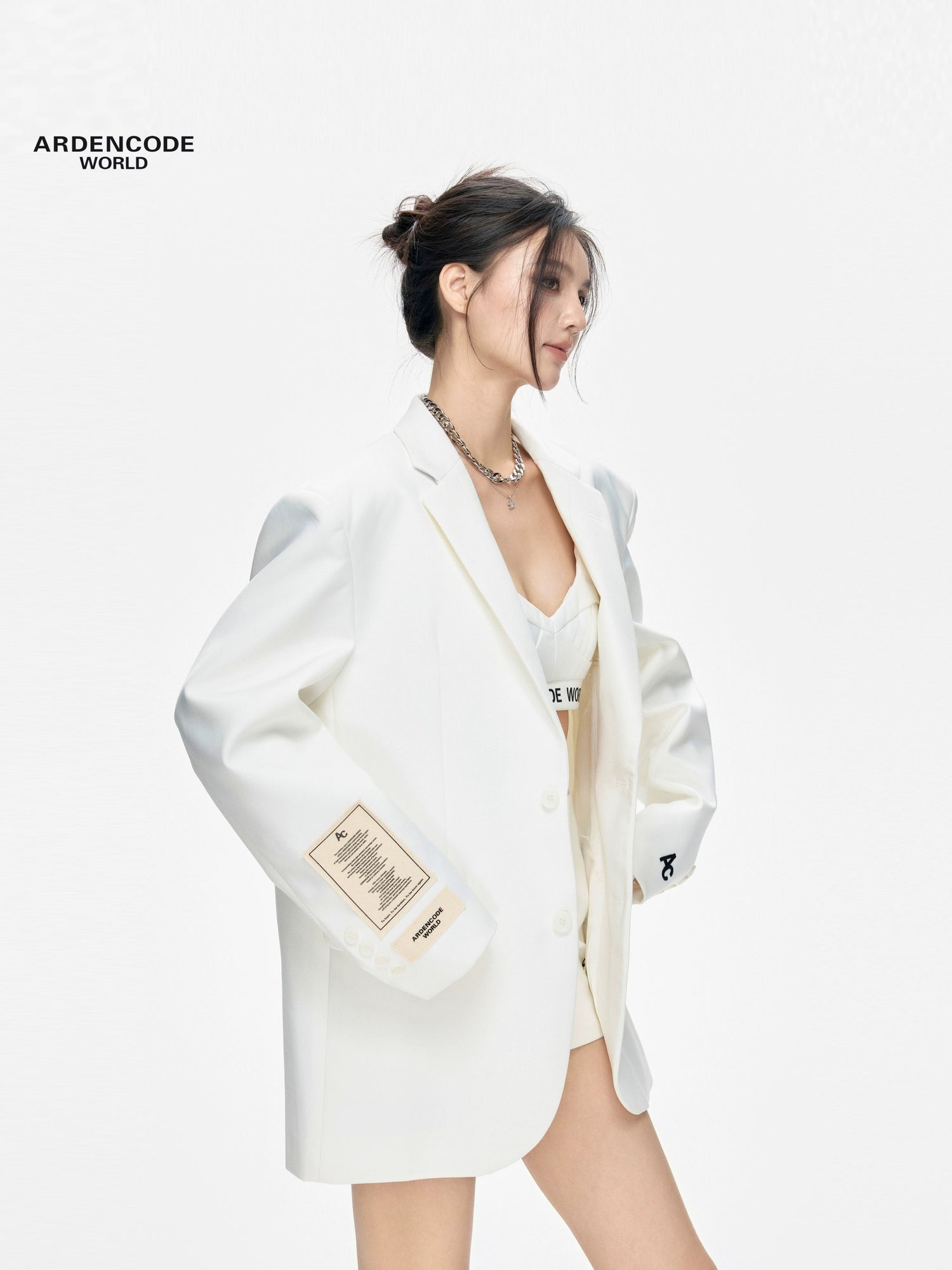 Arden Code Label Suit(2color)