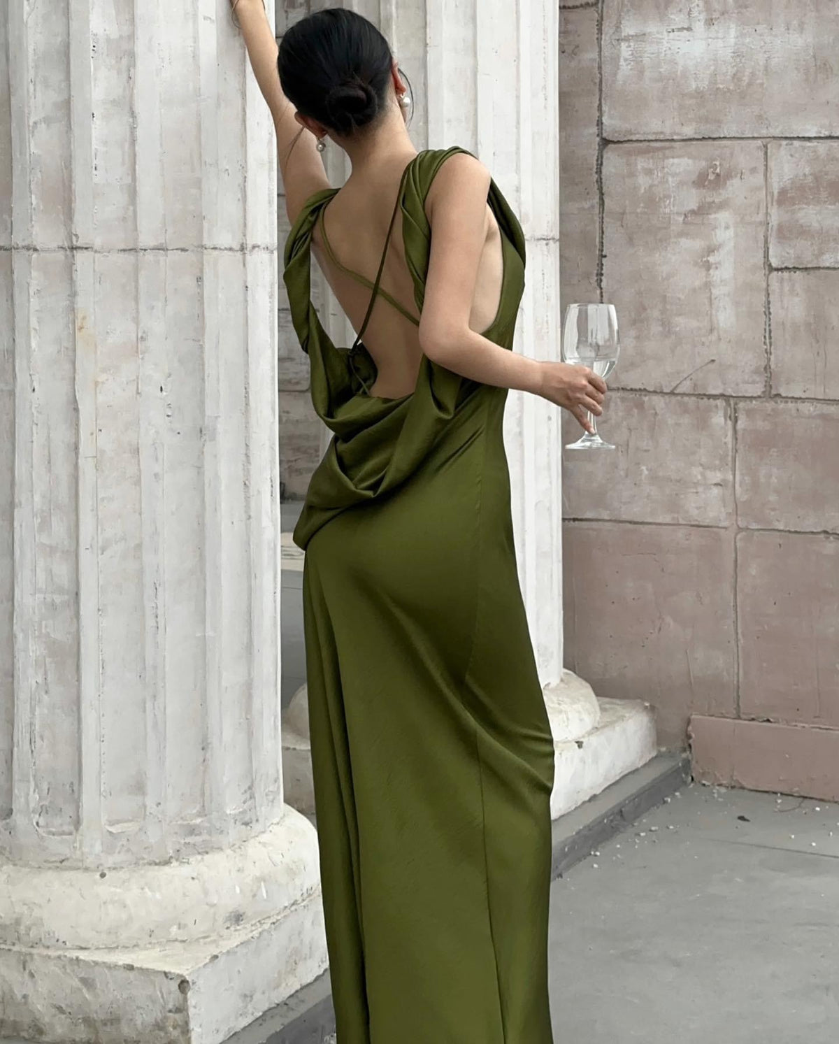Kisserine "CAROLINE SILK DRESS"