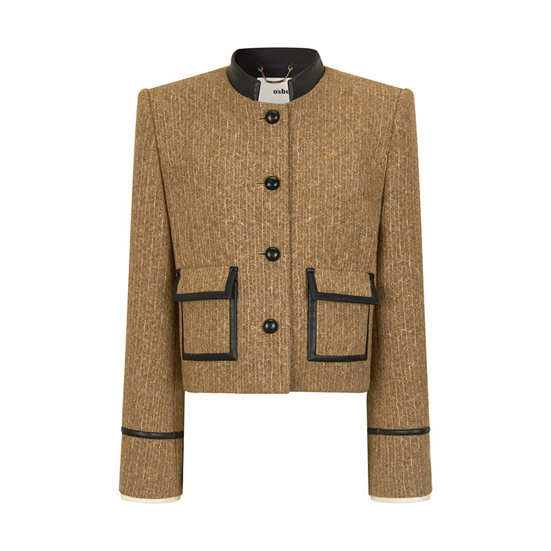 OShea Tea brown short jacket + skirt set (seperate)