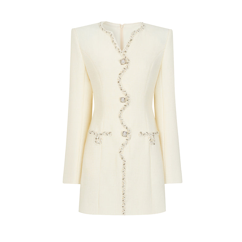 OShea Wool waist cinching dress