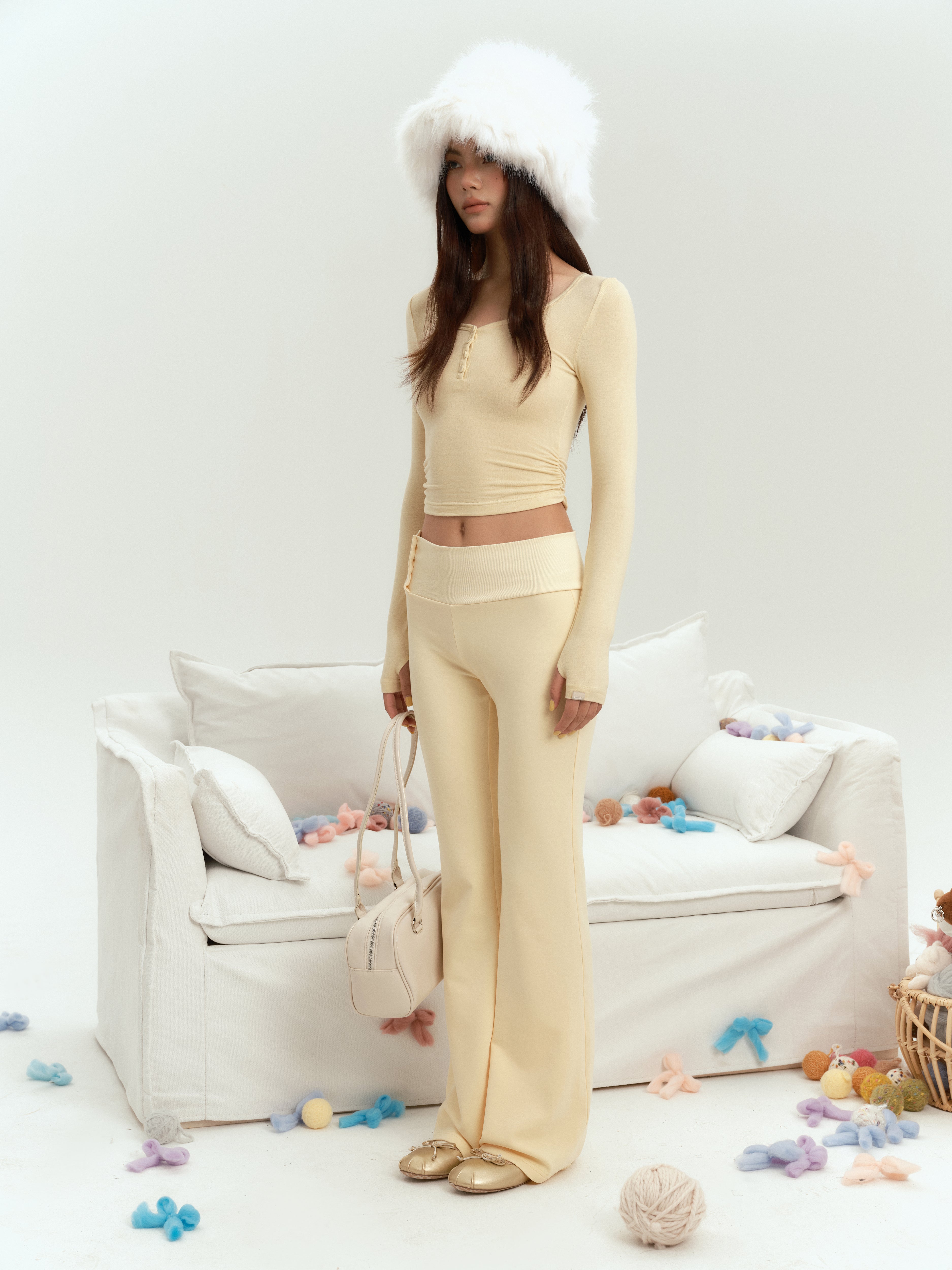 f1os Flared Leggings (3color)