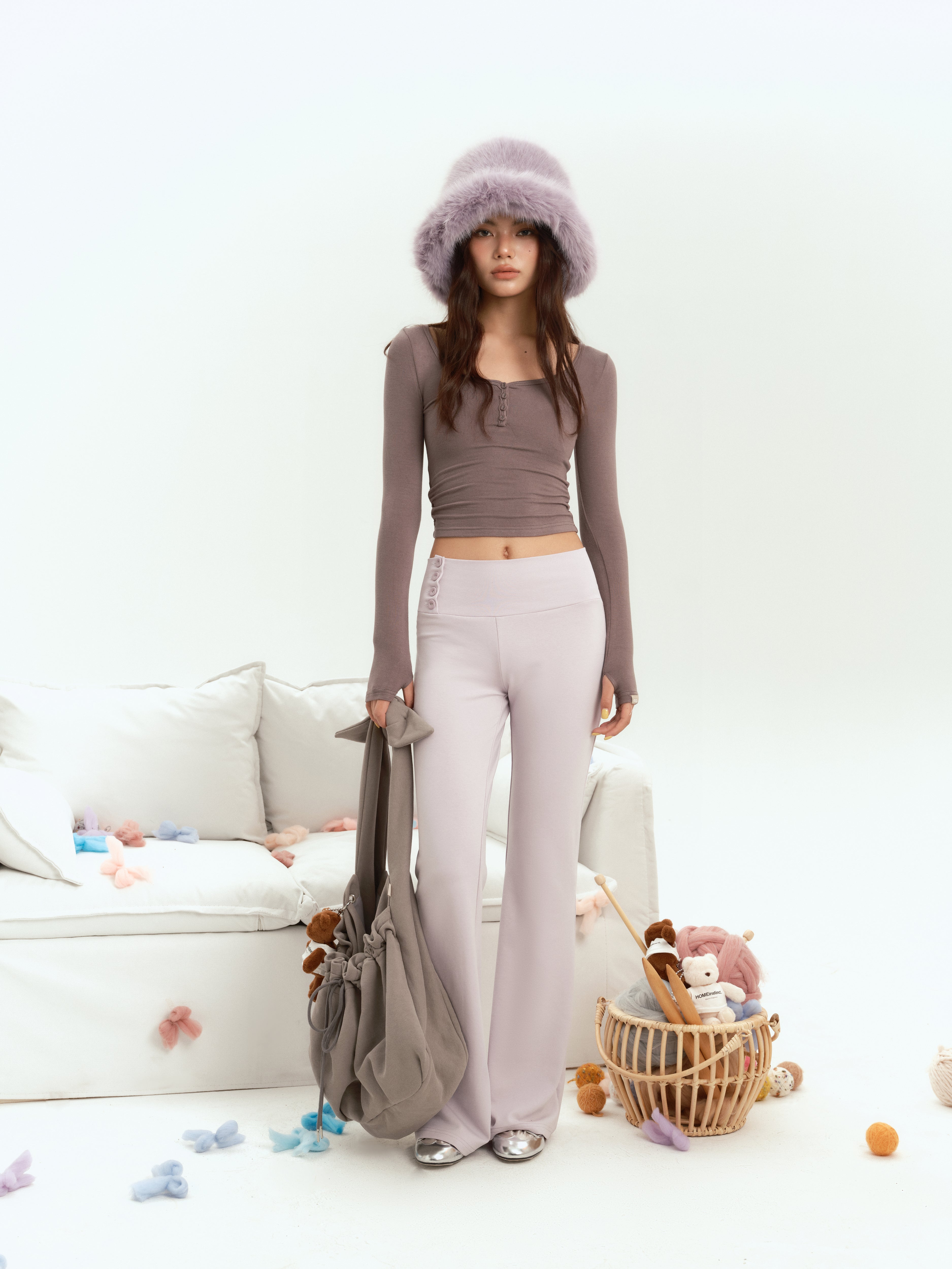 f1os Flared Leggings (3color)