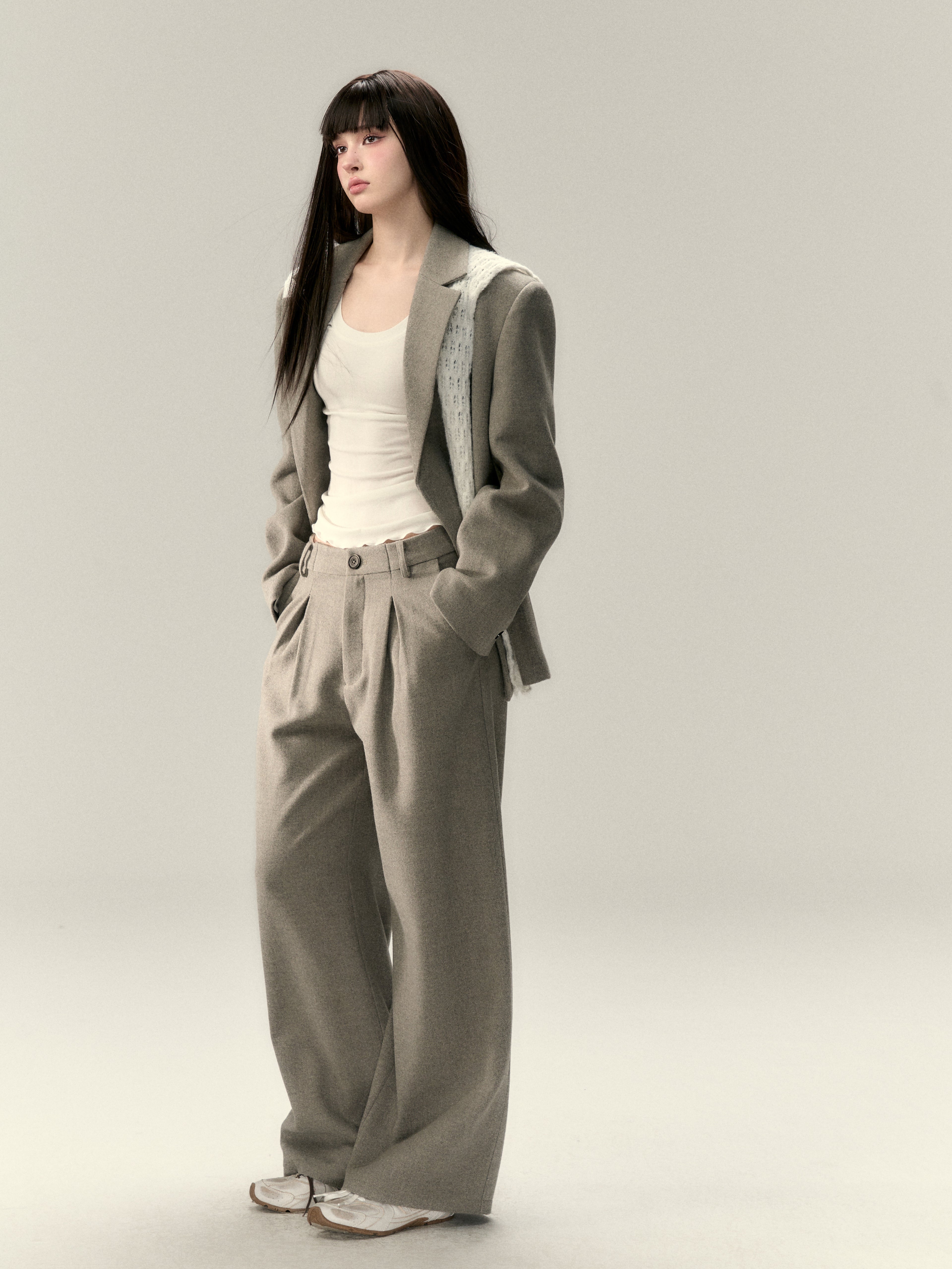 VIA PITTI V25AP017 Thick woolen trousers