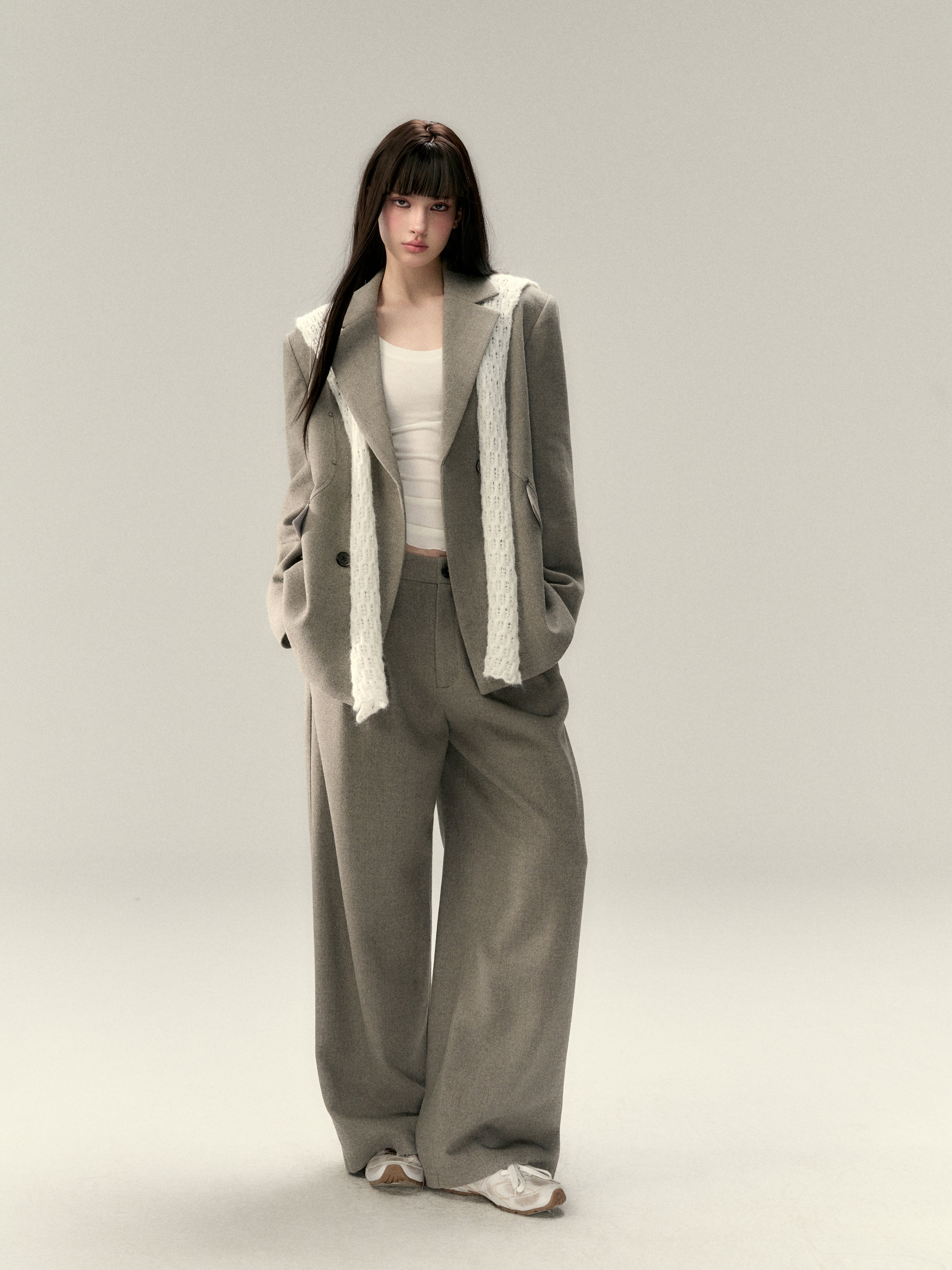 VIA PITTI V25AP017 Thick woolen trousers
