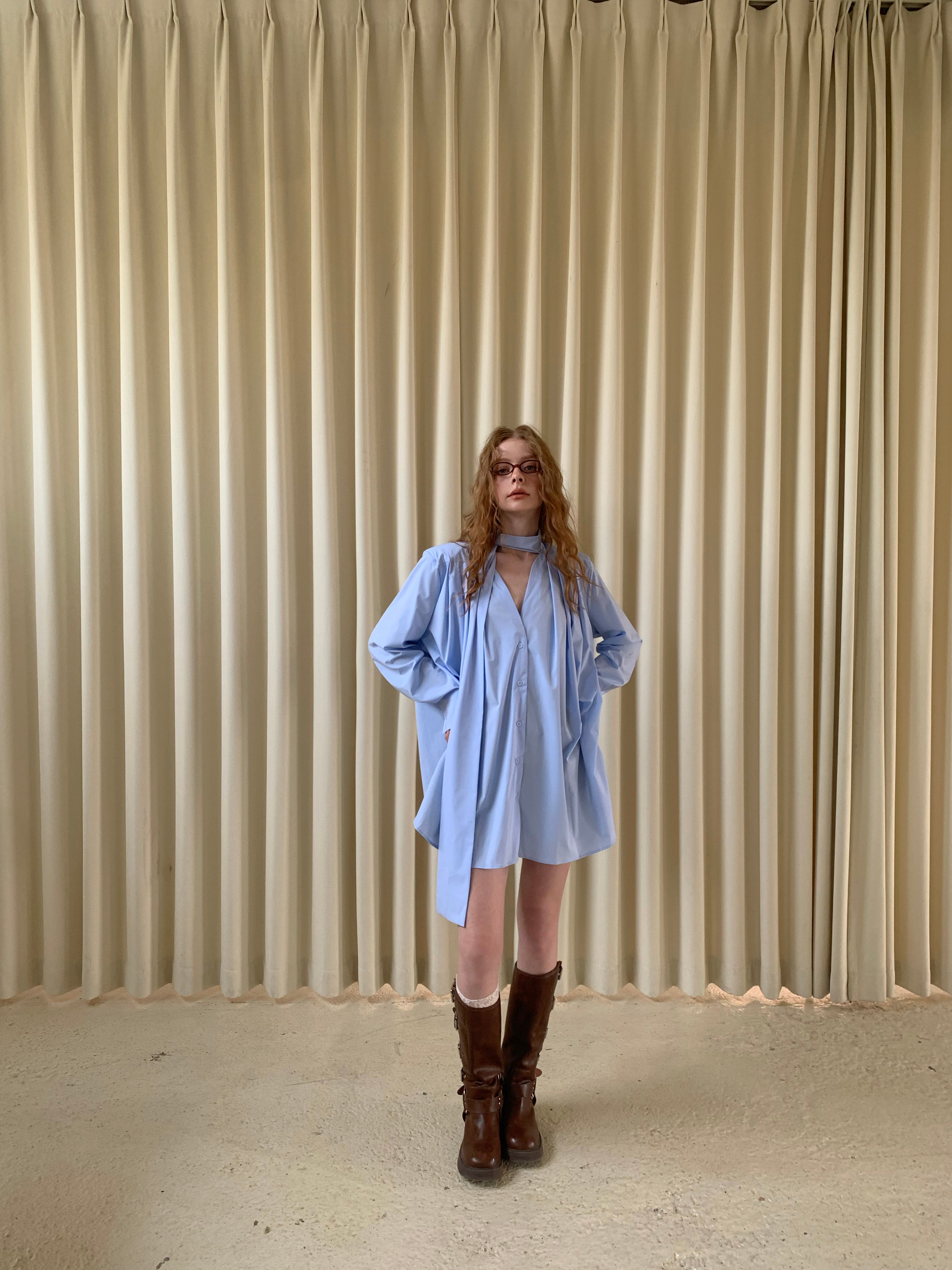 Lafreedom LAF350302 Simple and loose shirt (2color)