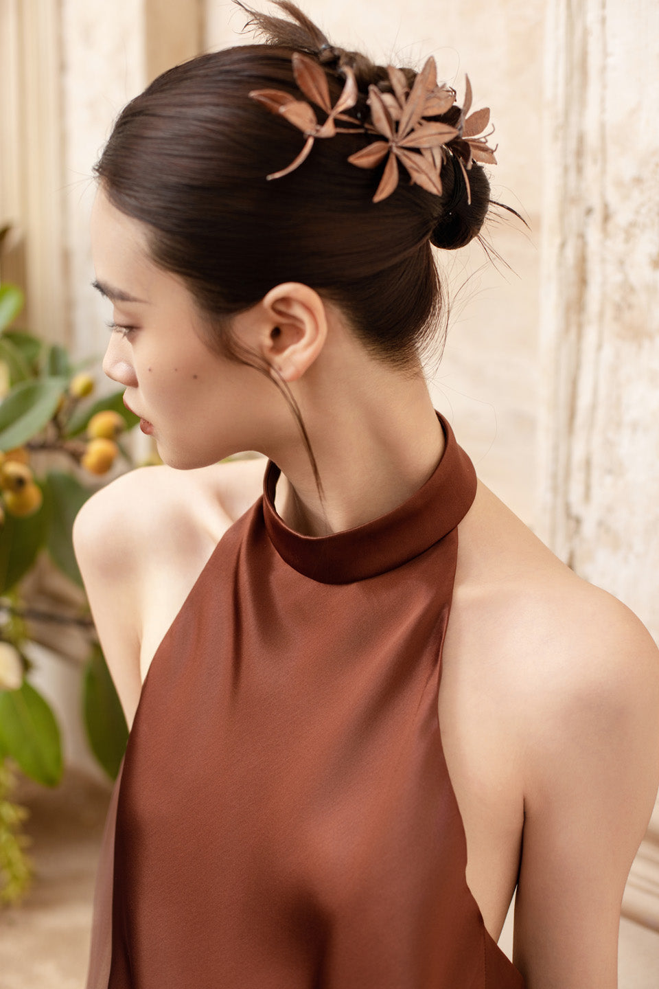 GORGEOUS Halter neck backless maxi dress