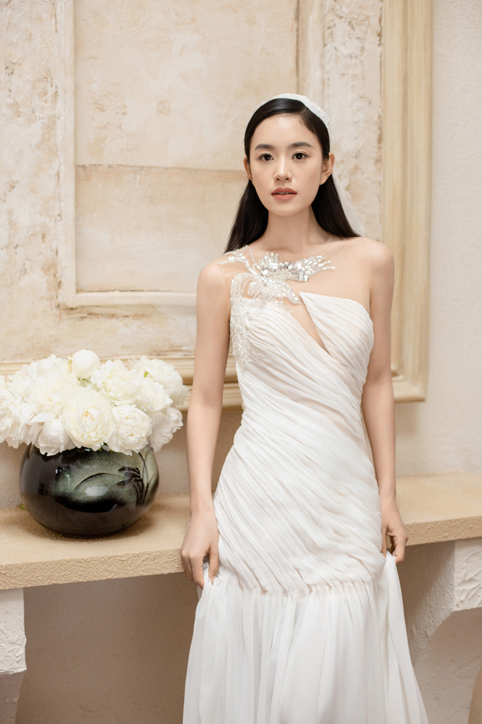 GORGEOUS Sparkling phoenix maxi dress