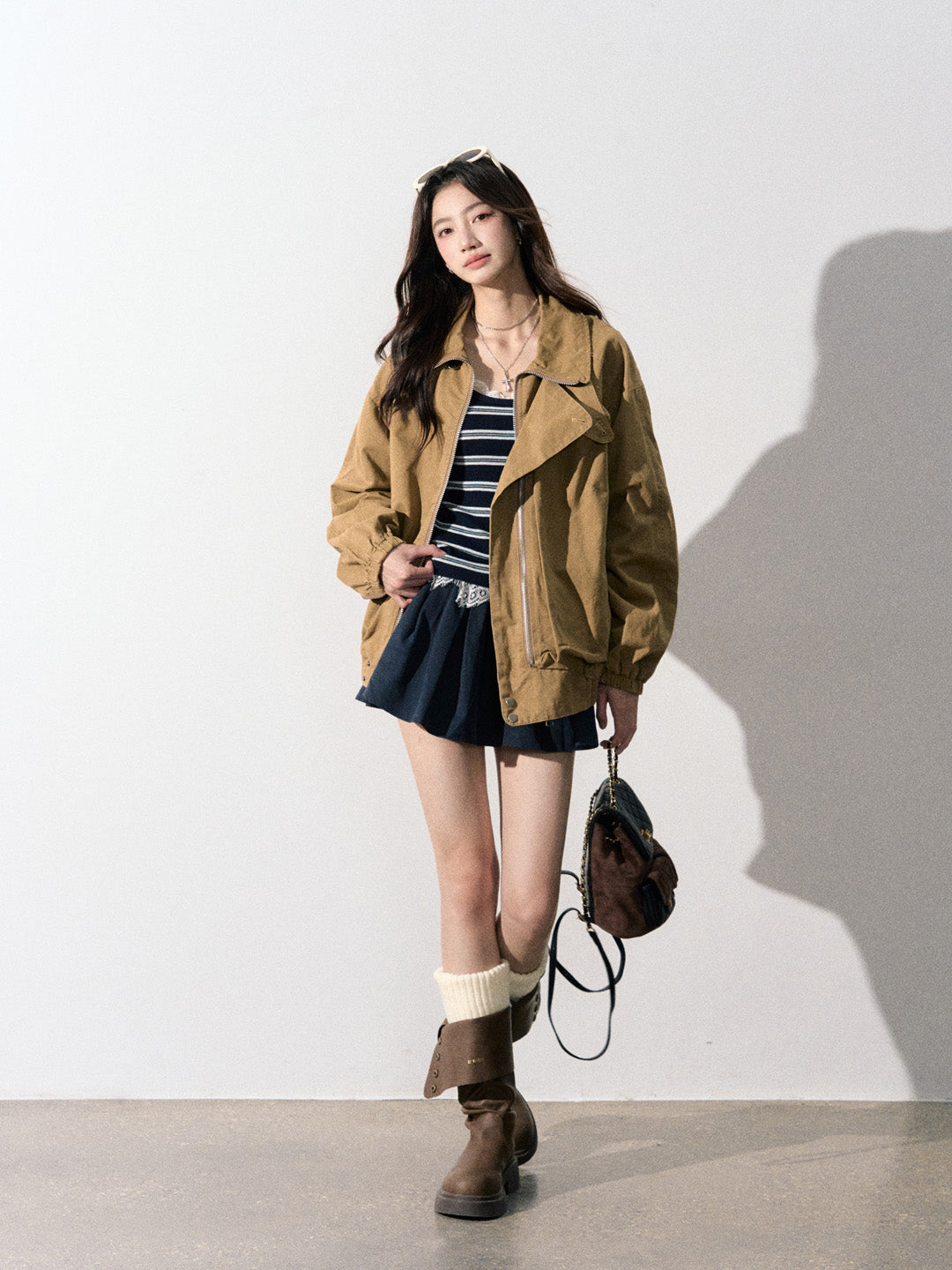 Lafreedom LAF350910 Retro solid color jacket