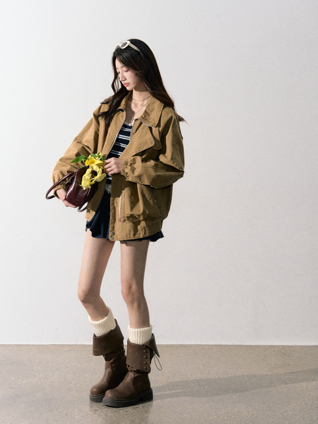 Lafreedom LAF350910 Retro solid color jacket