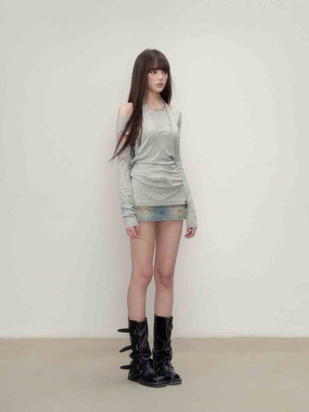 VIA PITTI VIABTP170 Multi layer design top (2color)