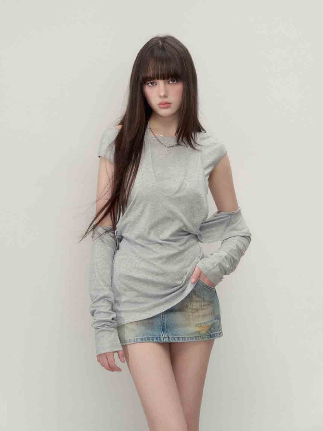 VIA PITTI VIABTP170 Multi layer design top (2color)