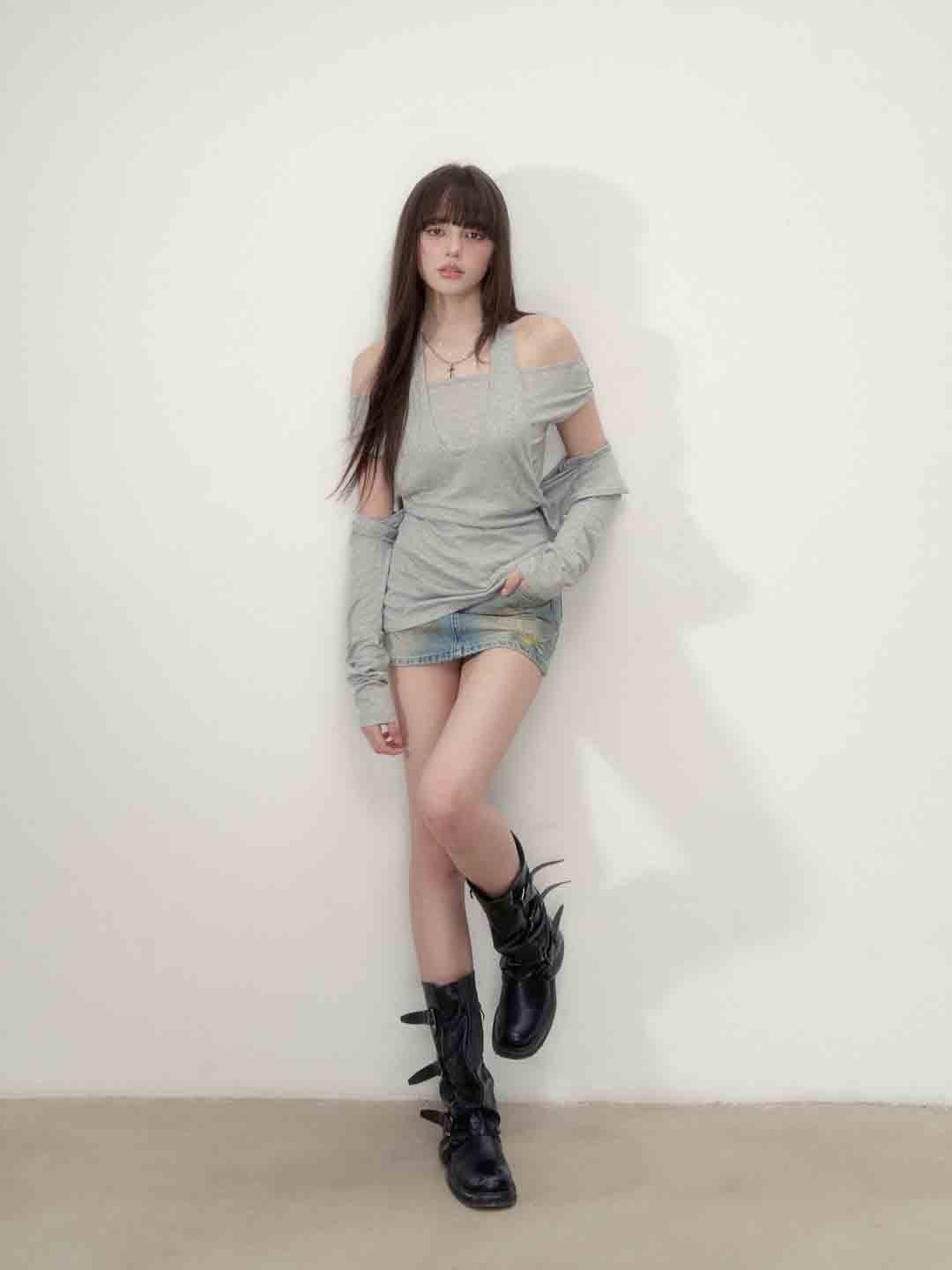 VIA PITTI VIABTP170 Multi layer design top (2color)