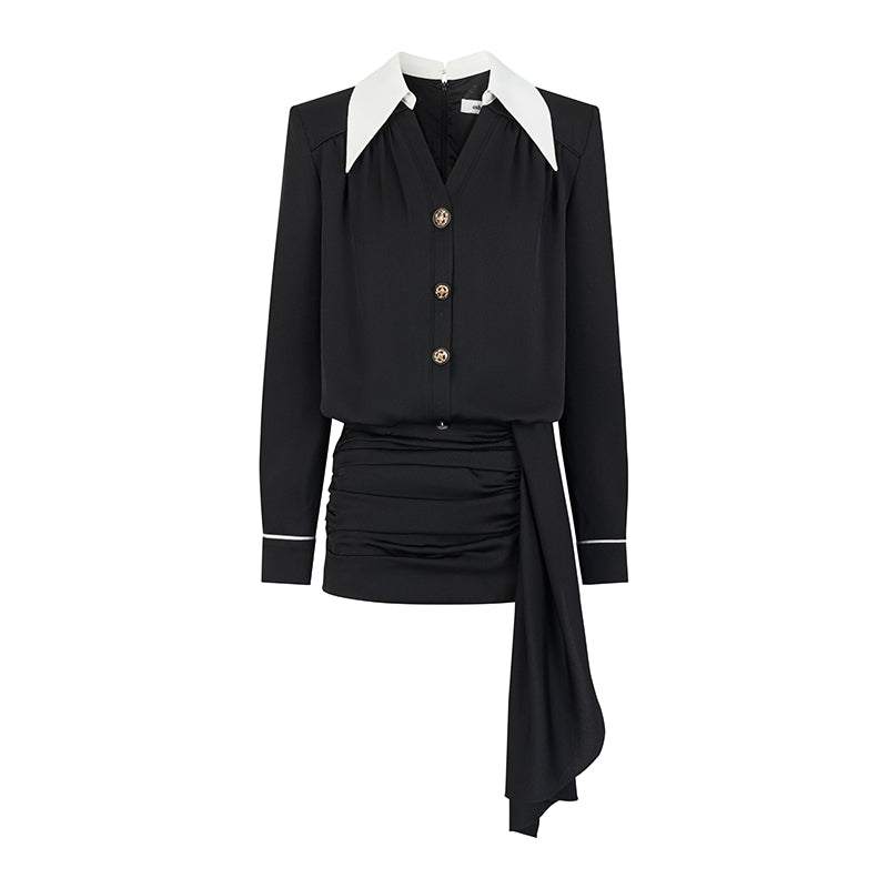 OShea Satin long sleeved dress
