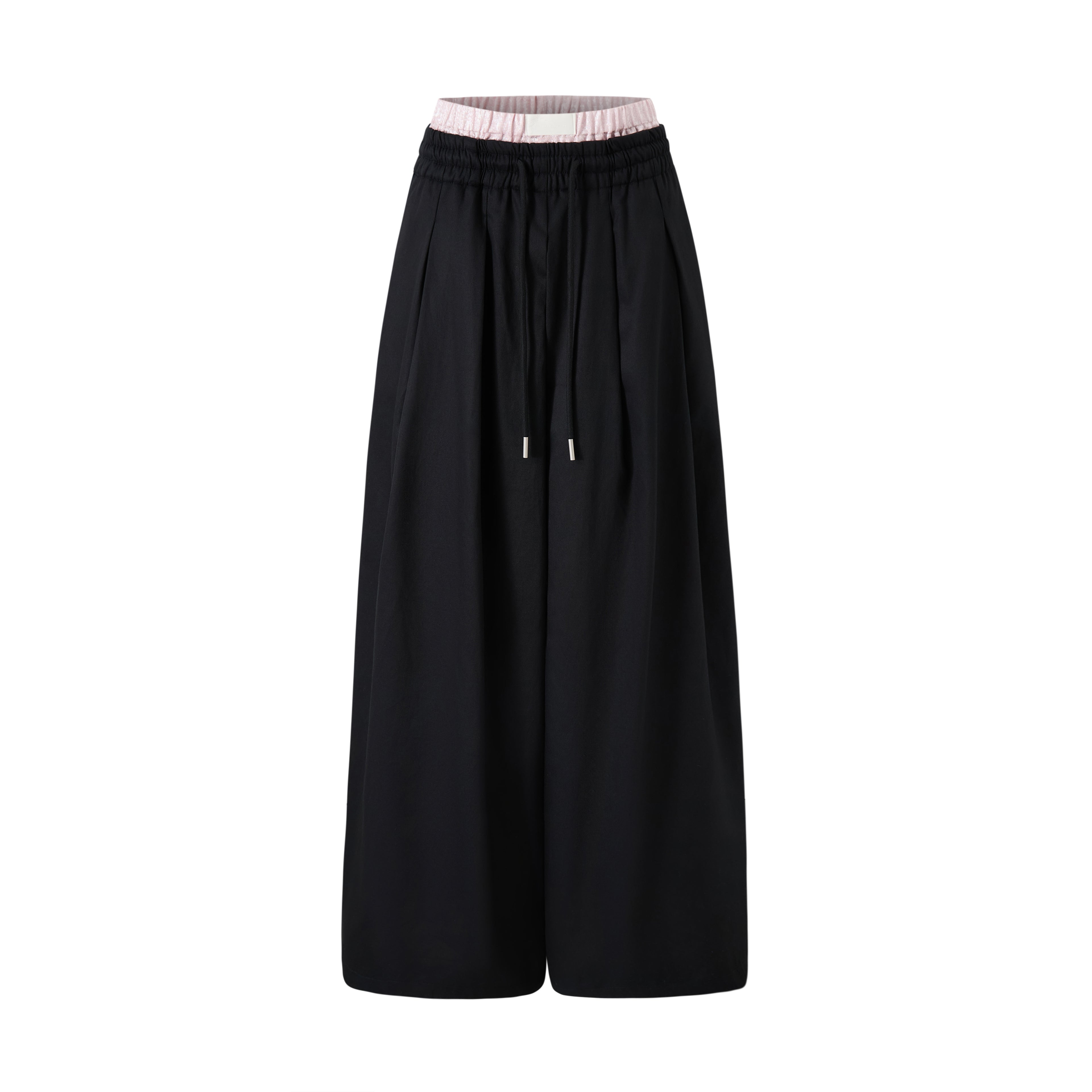 NOMEANSNO N148 Pleated loose pants (2color)