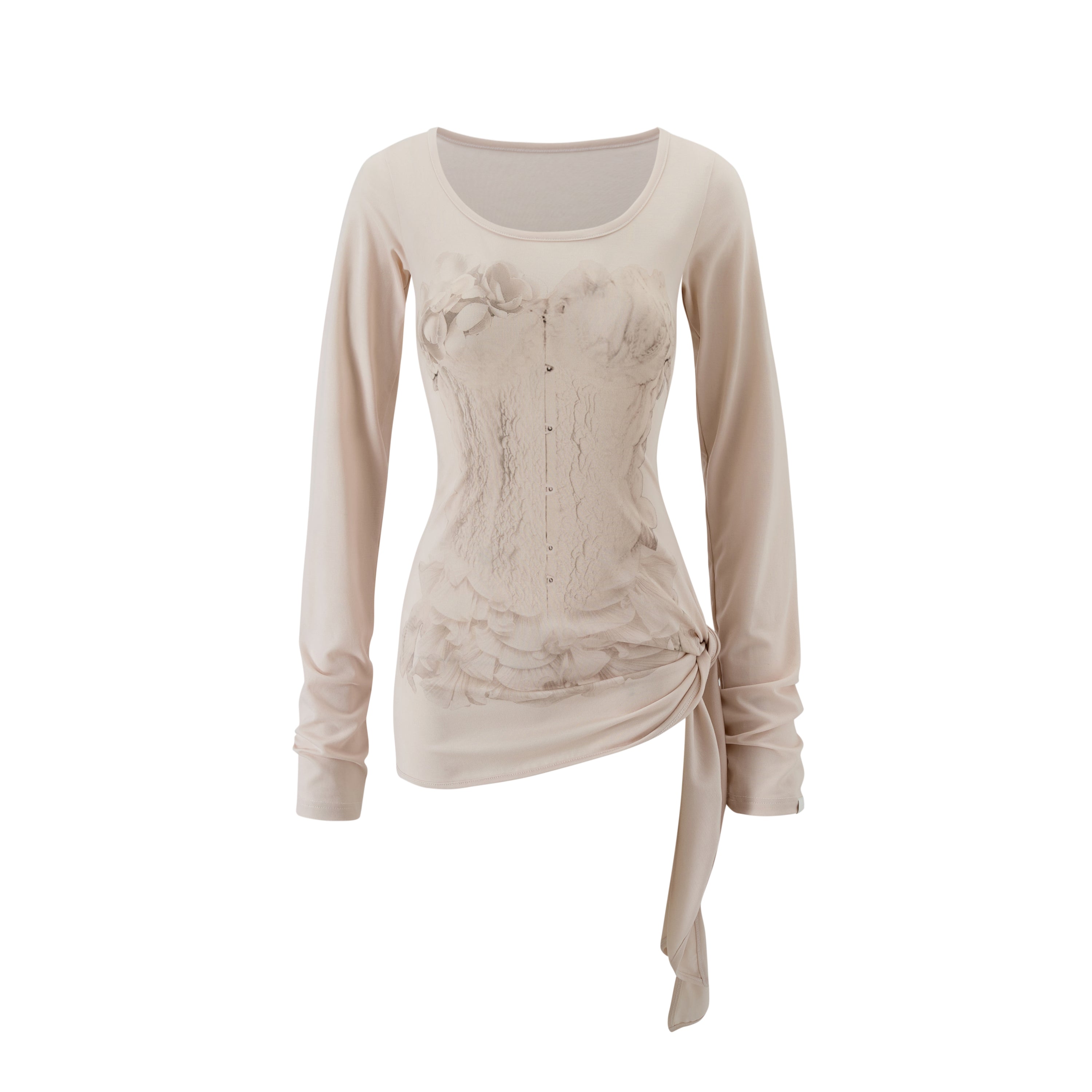 NOMEANSNO N129 Strap corset top (2color)