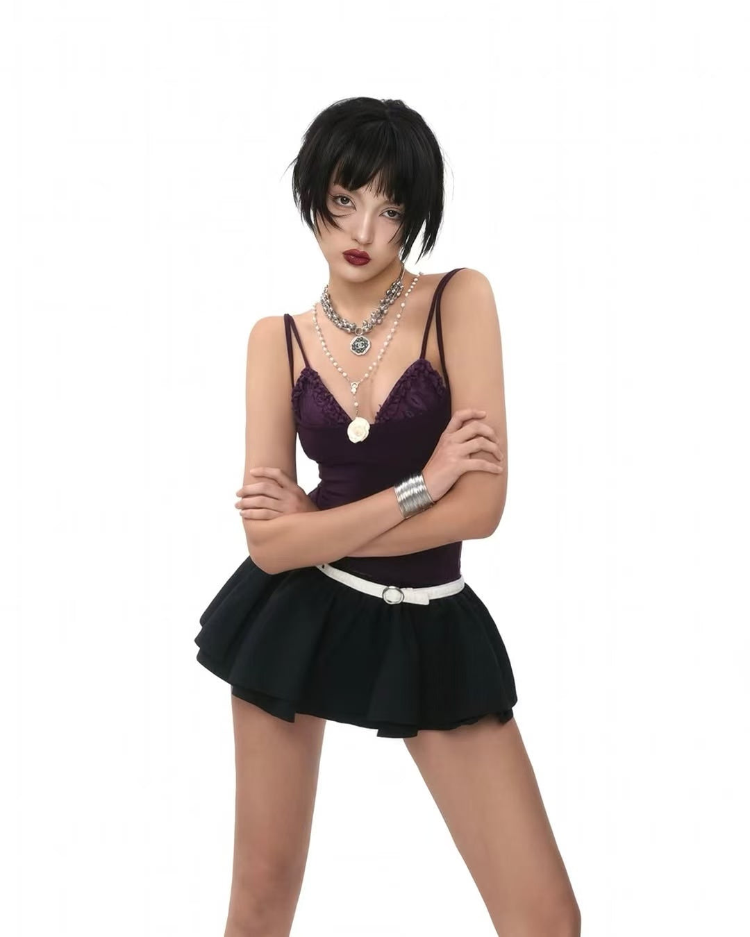 TinyMood GARLY TOP & MINNI BRA & BLOMY SKIRT