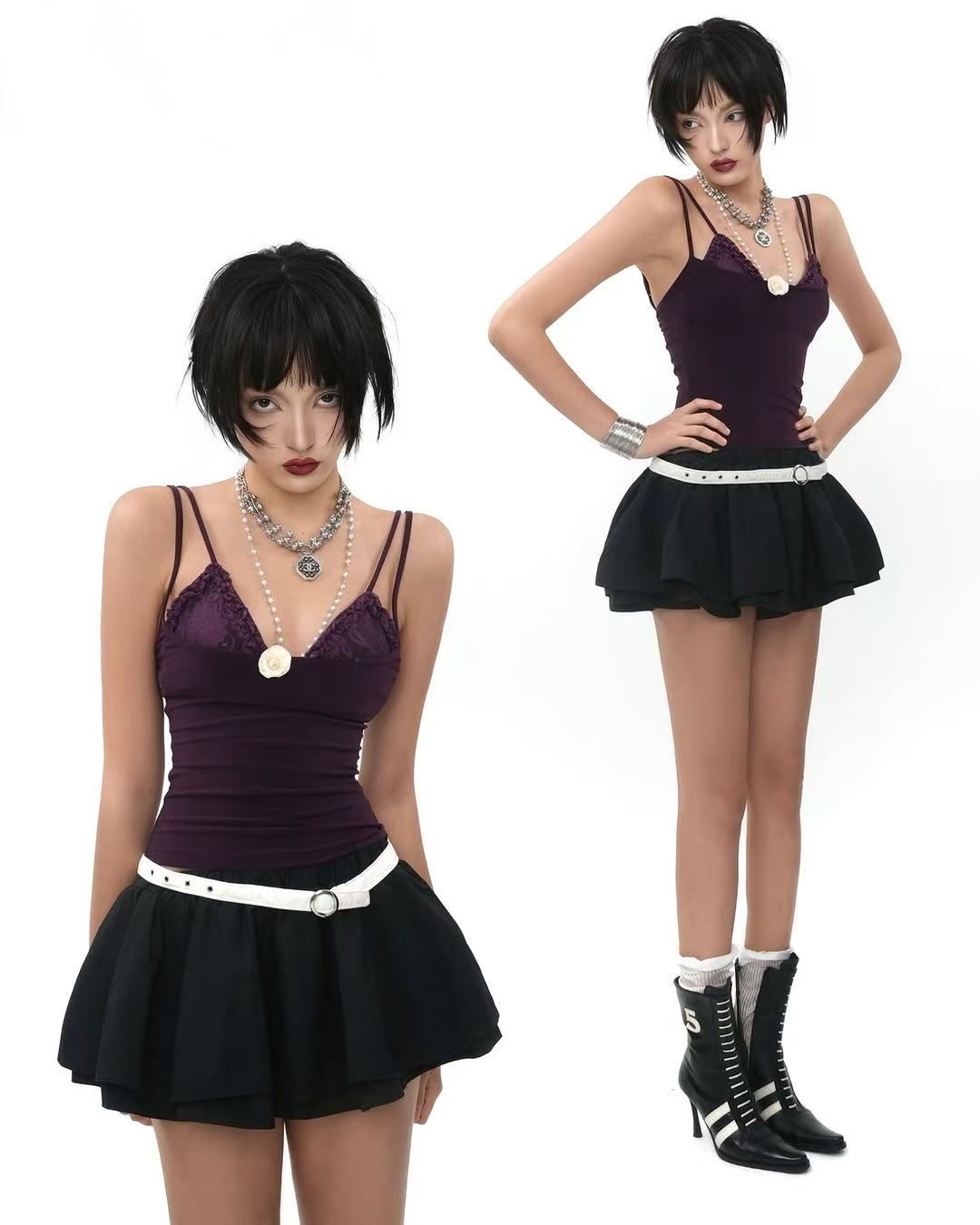 TinyMood GARLY TOP & MINNI BRA & BLOMY SKIRT