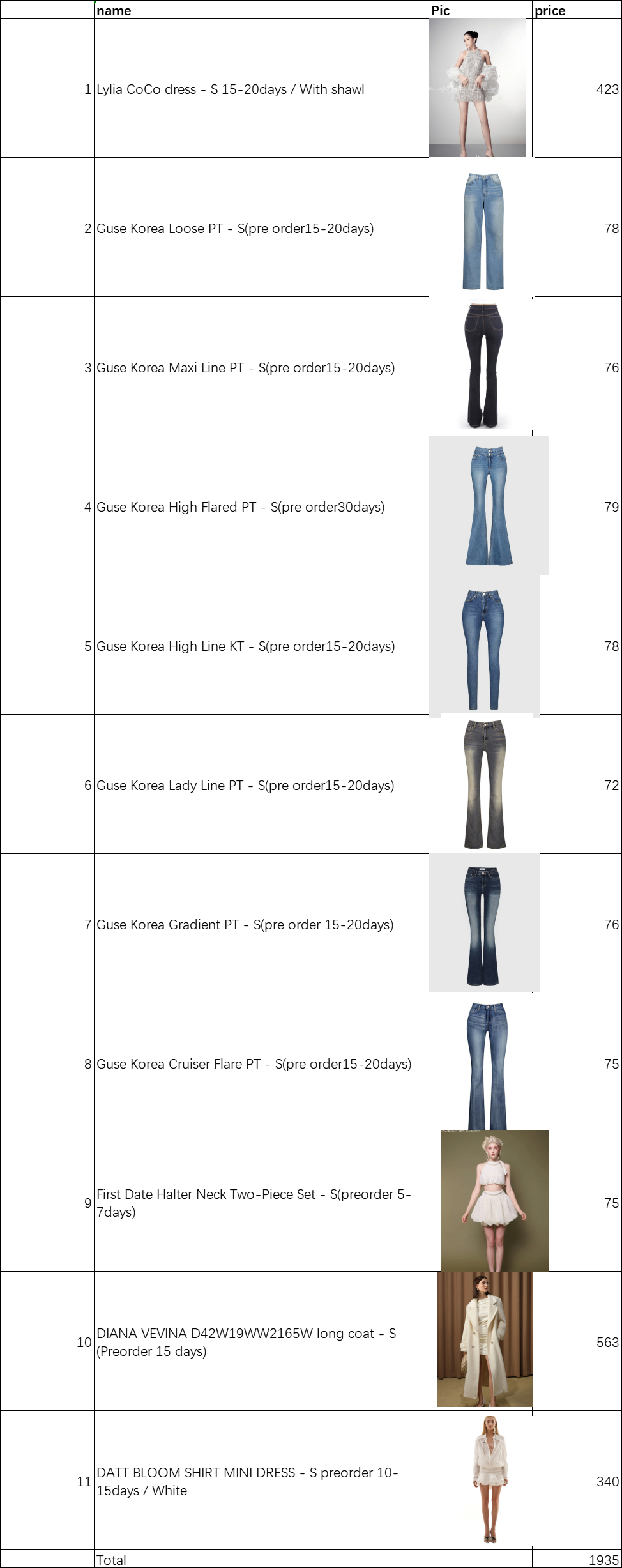VIP Link 1 for Huazhong Cen-All Size S