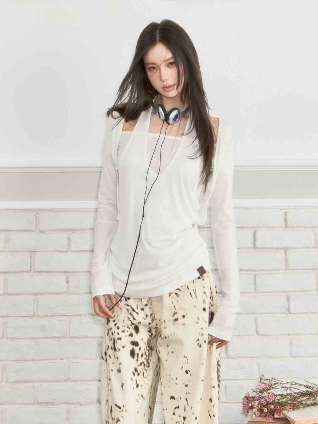 VIA PITTI VIABTP170 Multi layer design top (2color)