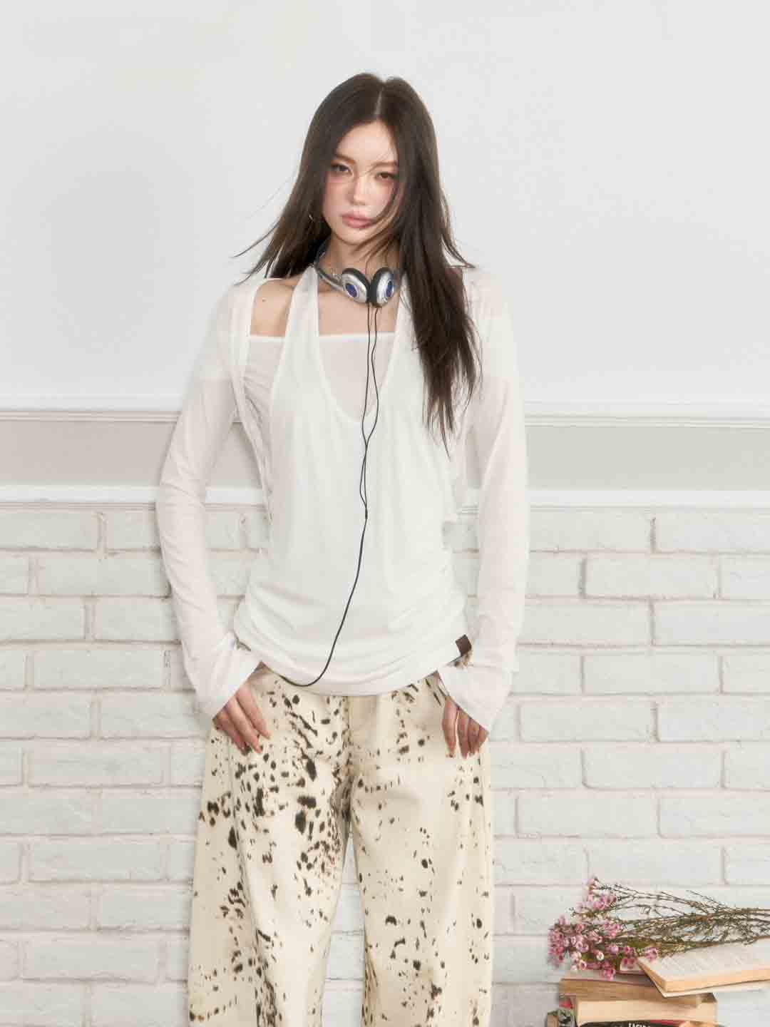 VIA PITTI VIABTP170 Multi layer design top (2color)