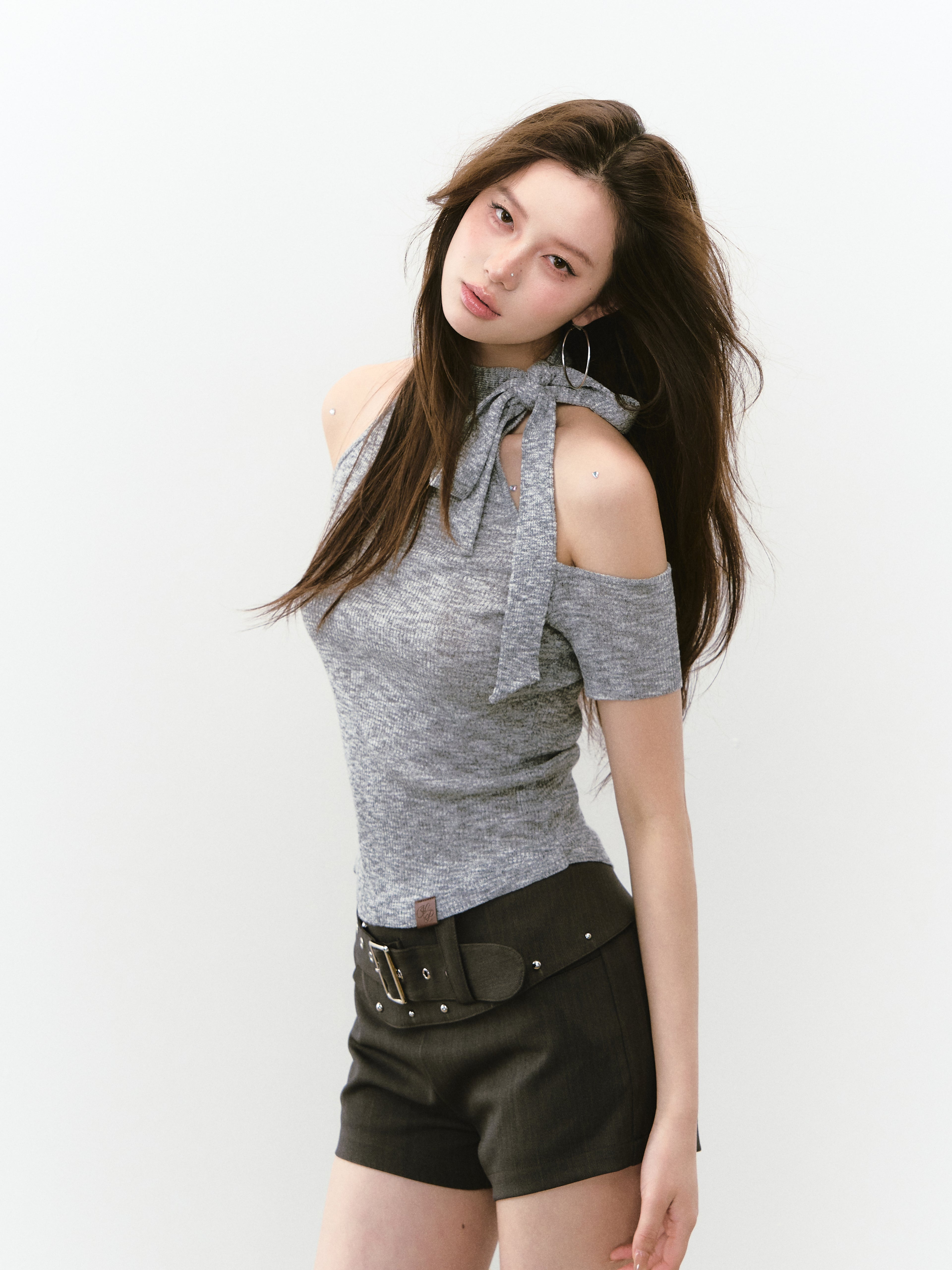 VIA PITTI VIABK287 Strap thin woolen vest
