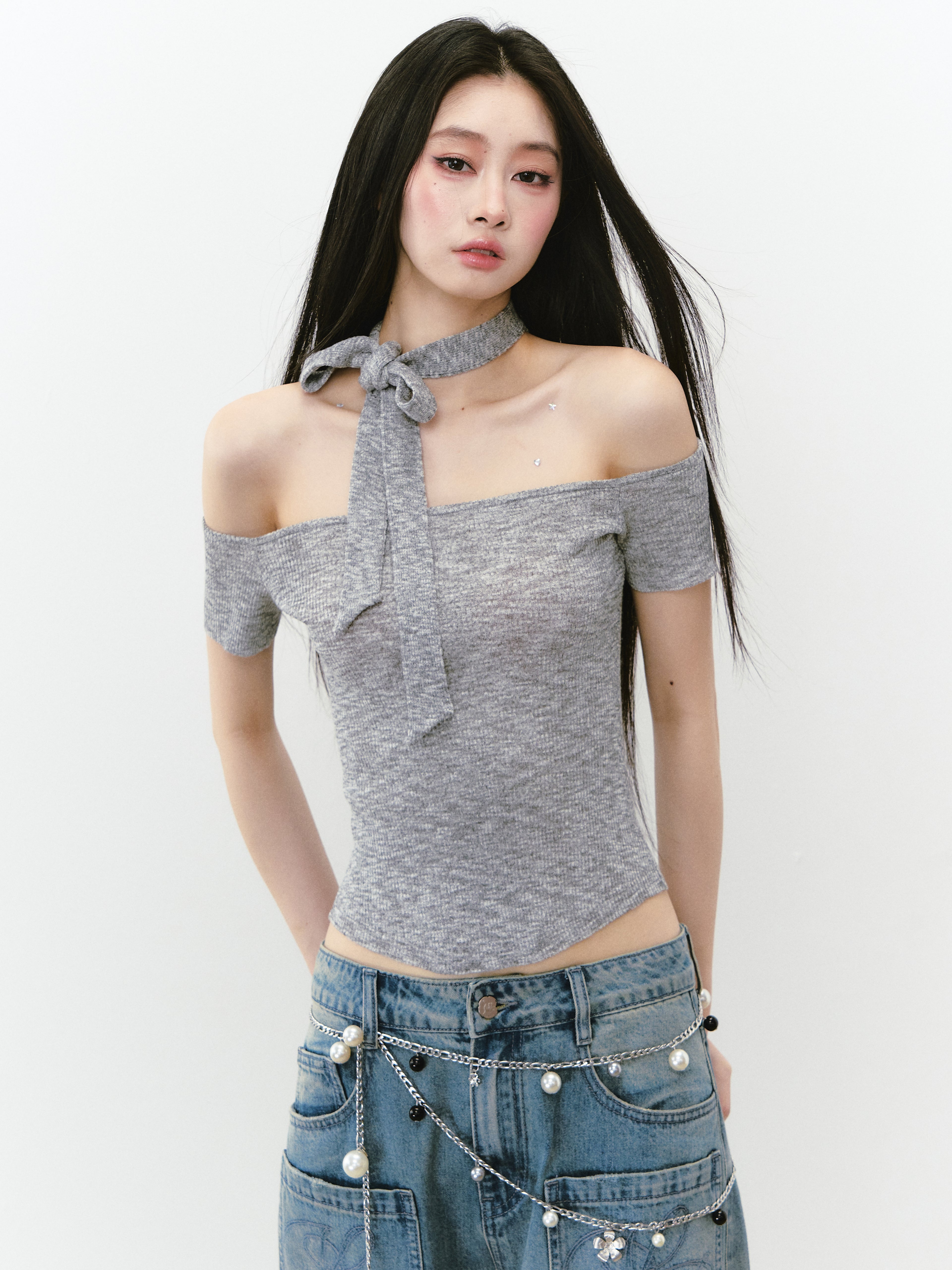VIA PITTI VIABK287 Strap thin woolen vest