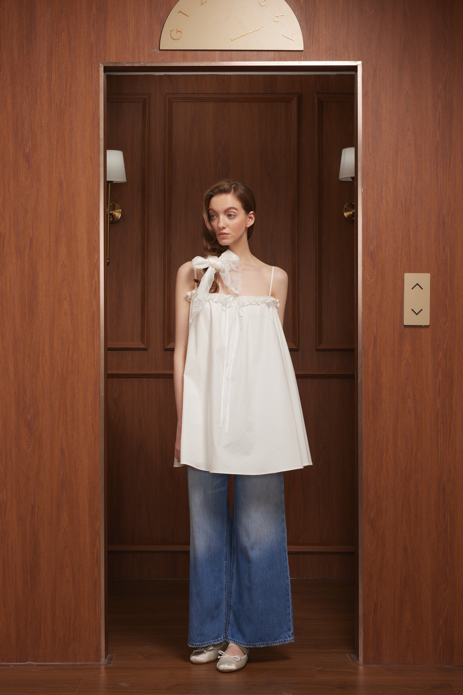 First Date Lace camisole dress top