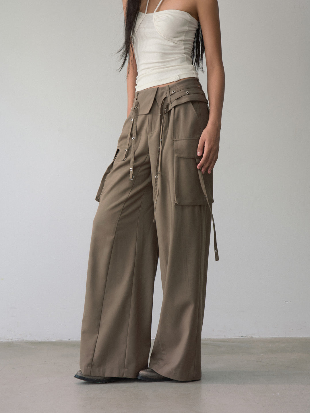 VIA PITTI VIACP483 Pocket casual pants