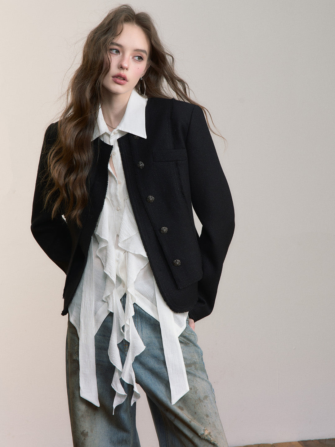 VIA PITTI VIACC535 Versatile wool jacket