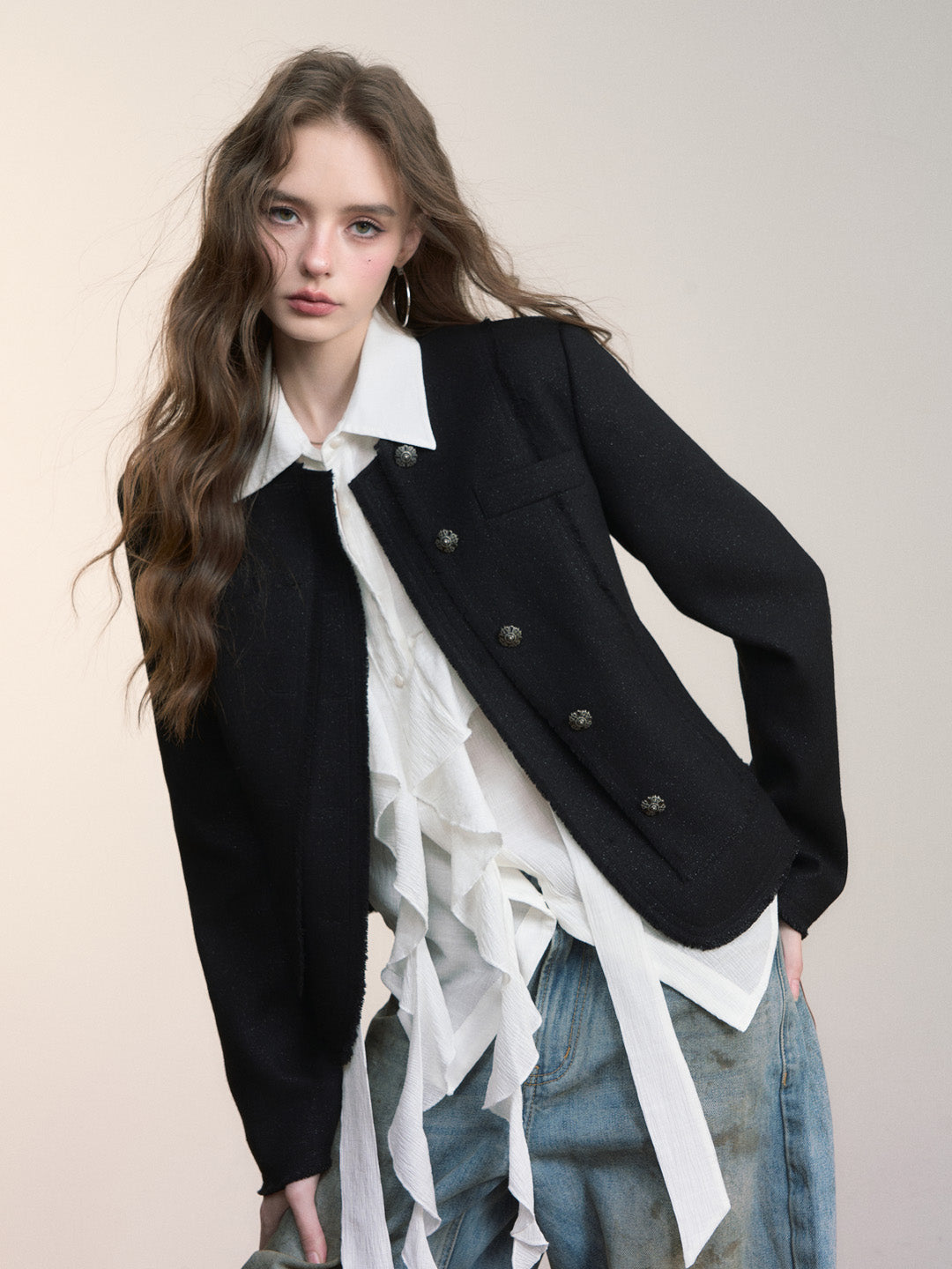 VIA PITTI VIACC535 Versatile wool jacket