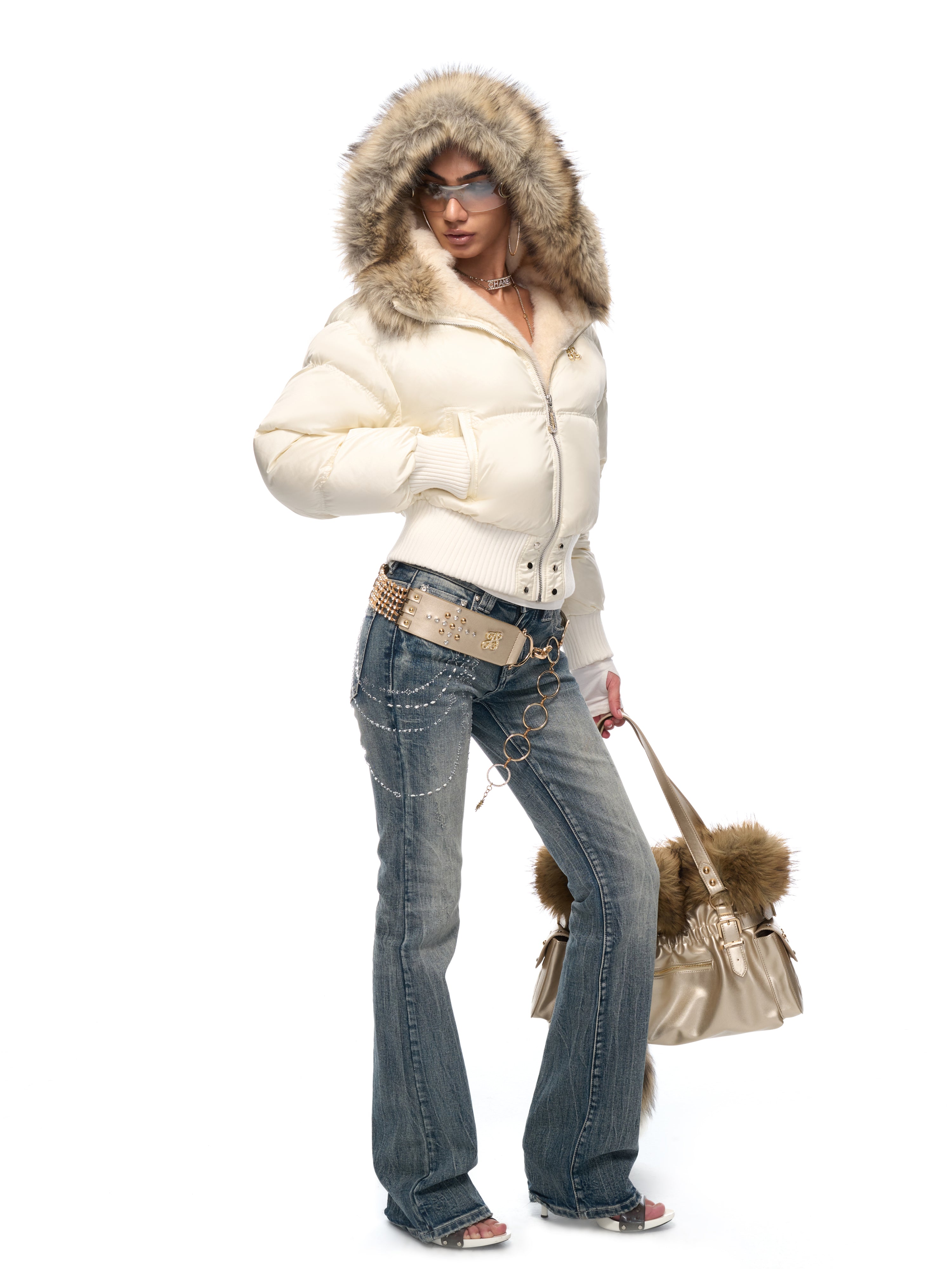 JYOSEI White duck down jacket