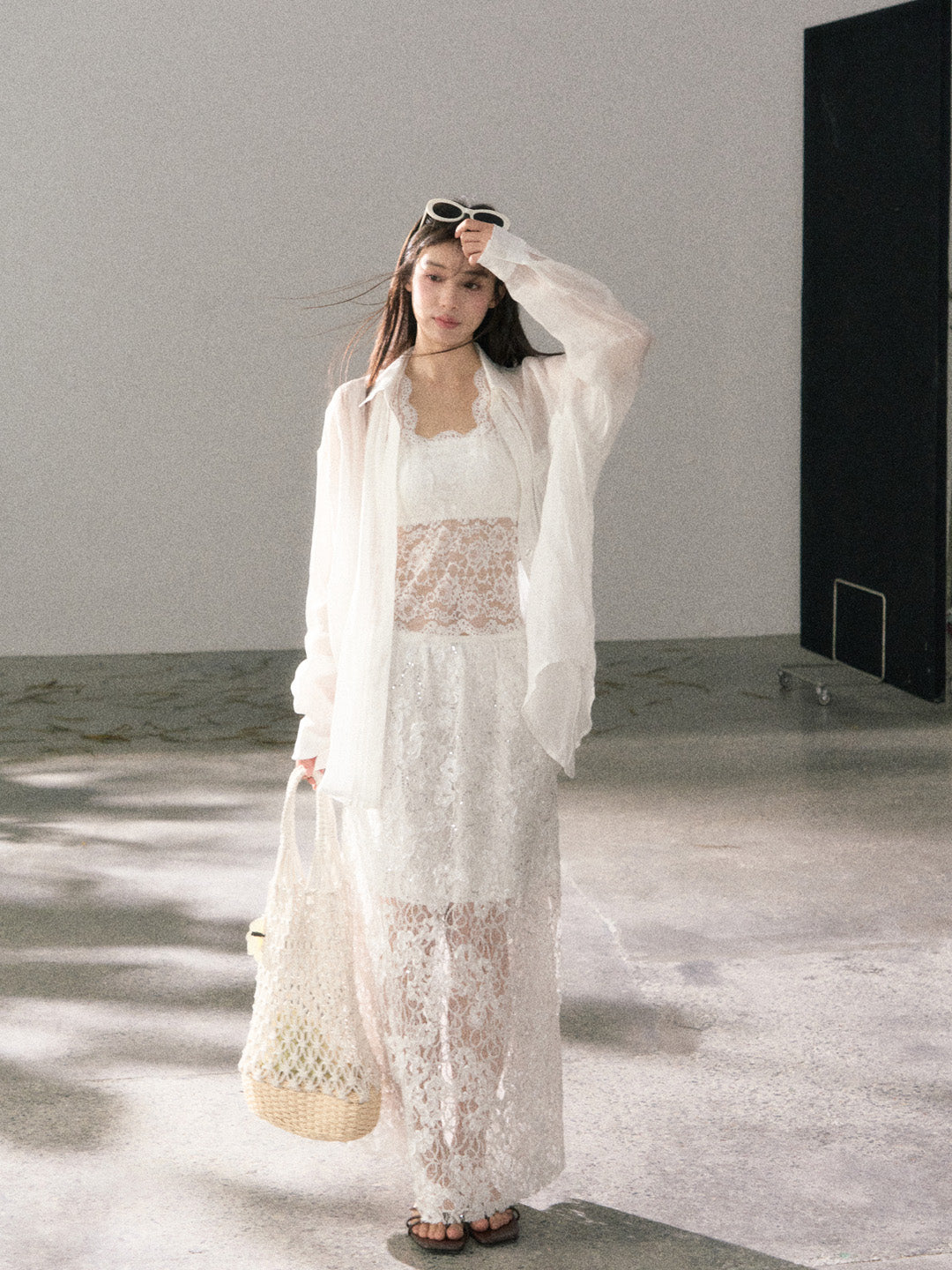 Lafreedom LAF360114 Sheer ramie shirt