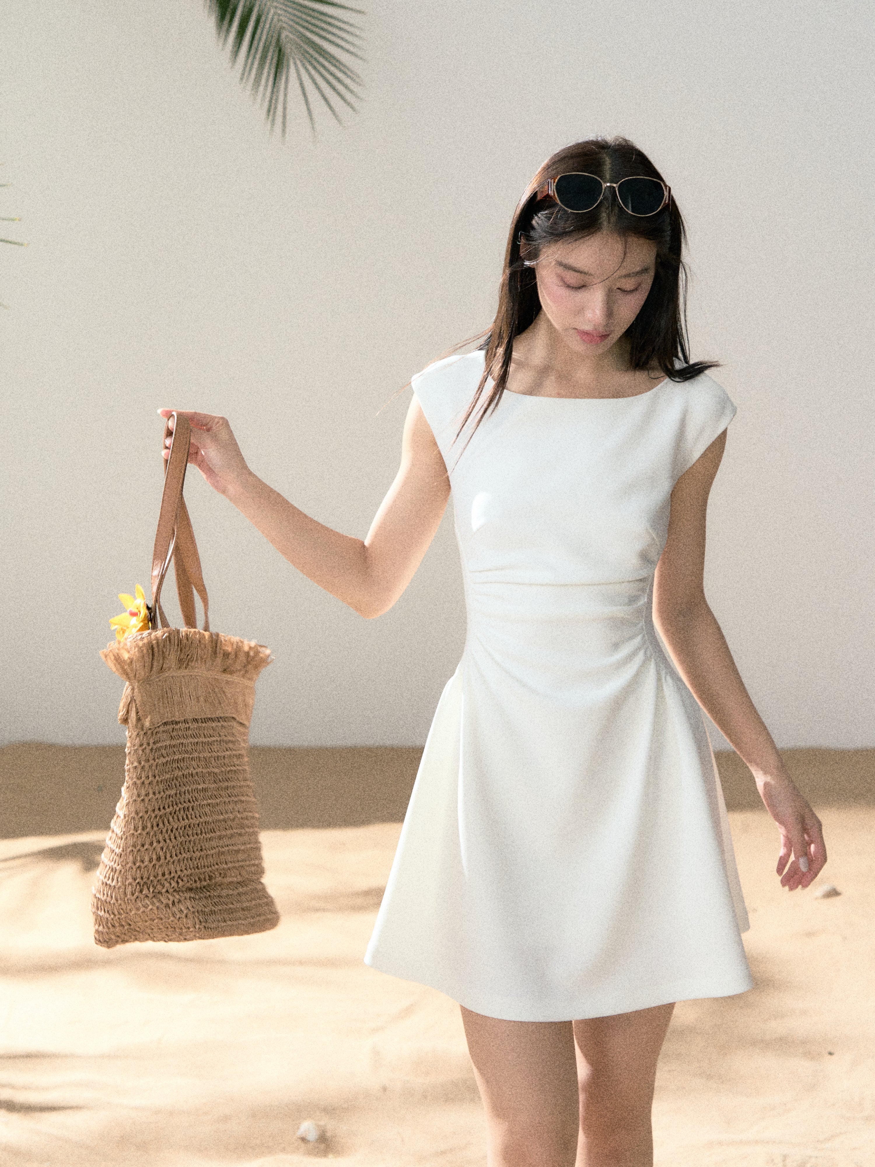 LAFREEDOM LAF360522 Niche Design Waist-Cinched Dress