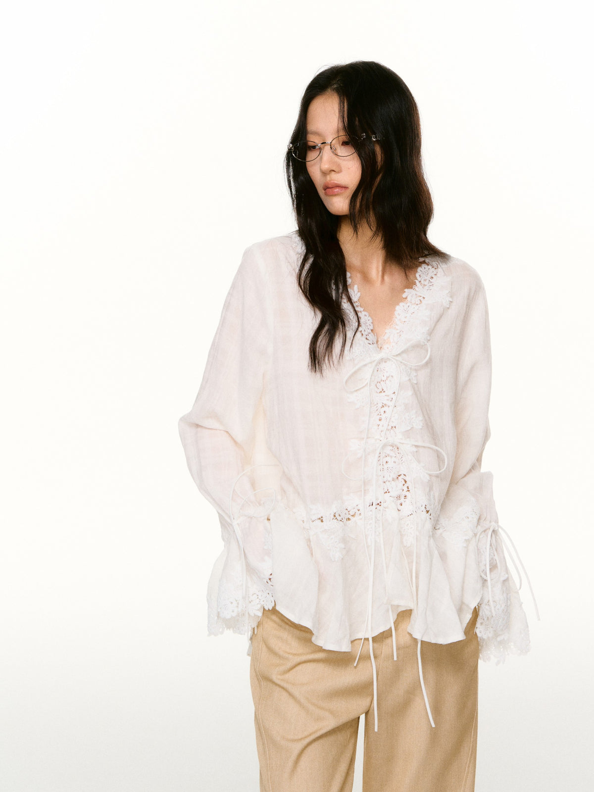 LAFREEDOM LAF360808 Loose-Fit Casual Long-Sleeve Shirt