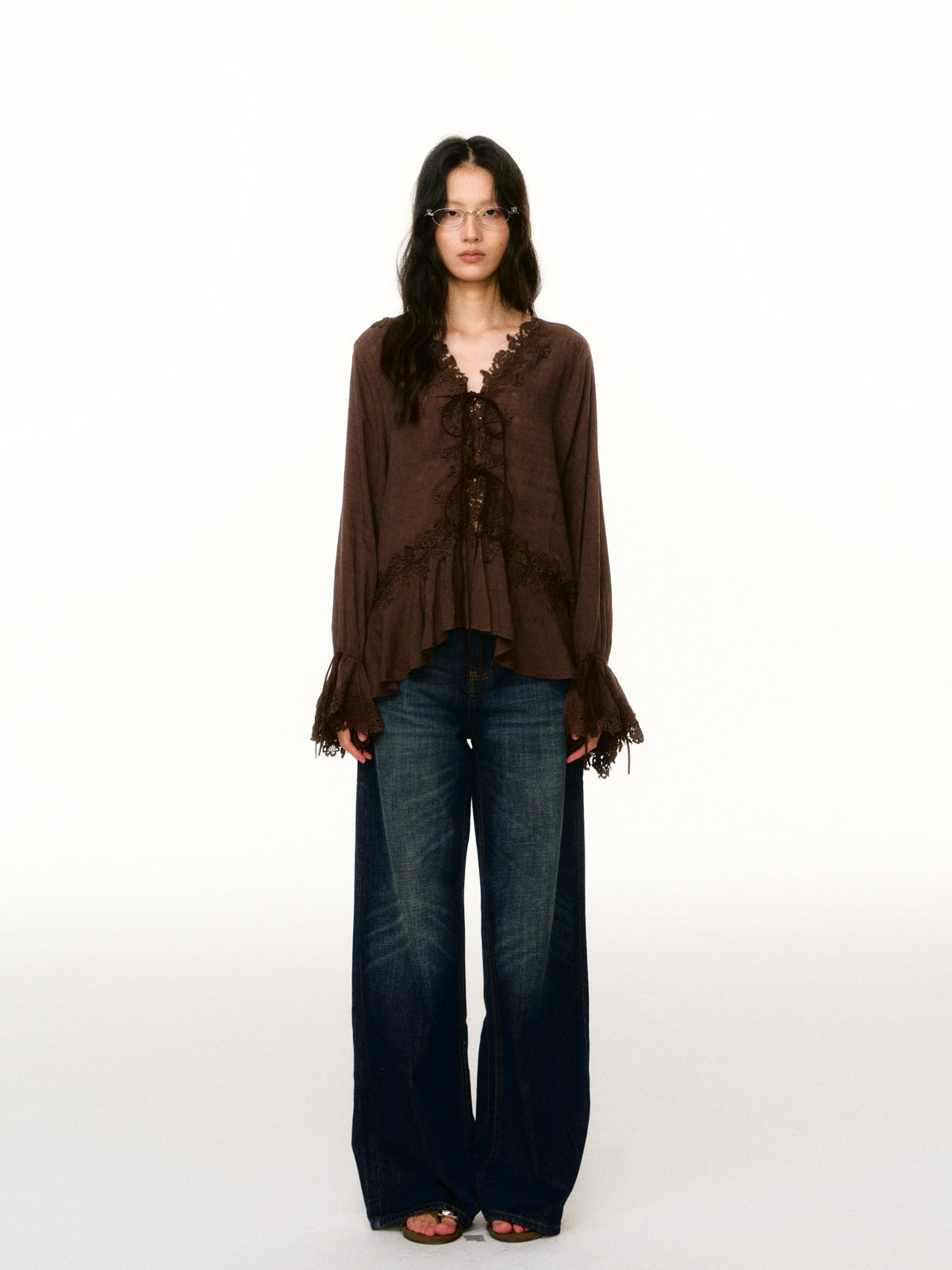 LAFREEDOM LAF360808 Loose-Fit Casual Long-Sleeve Shirt