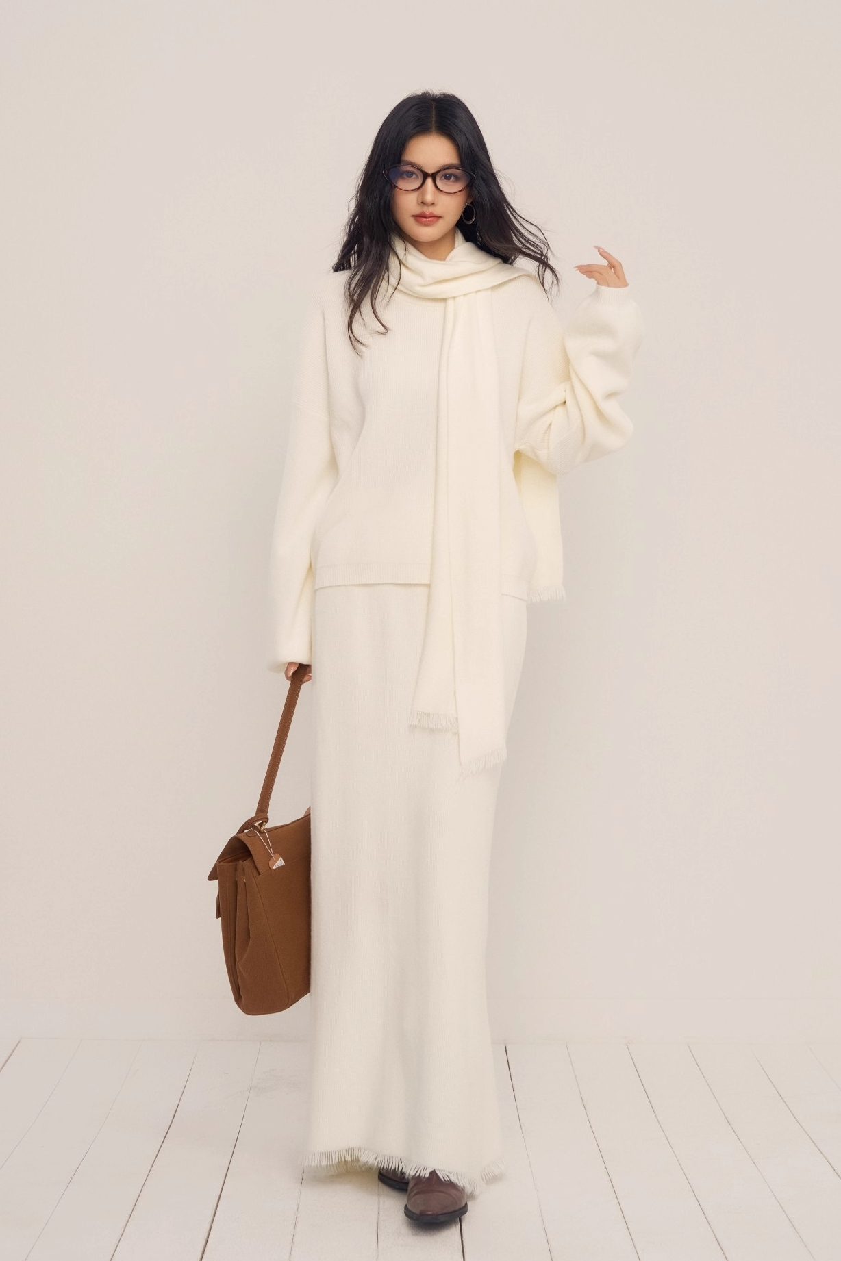 Chill Zoey M690269 Cloud Knit Winter Set(2color)