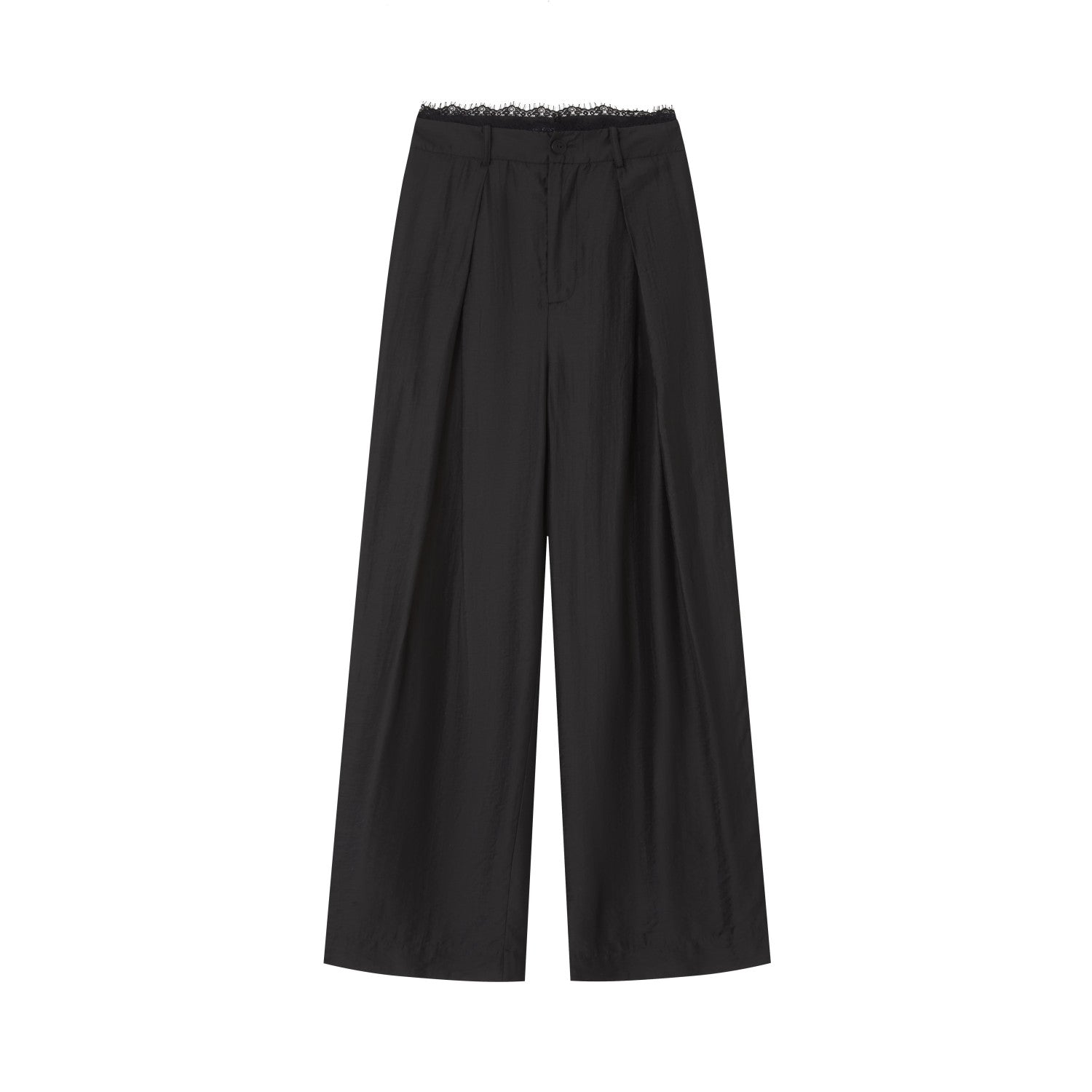 SOMESOWE S2508125 Pearlescent organza cool trousers (3color)