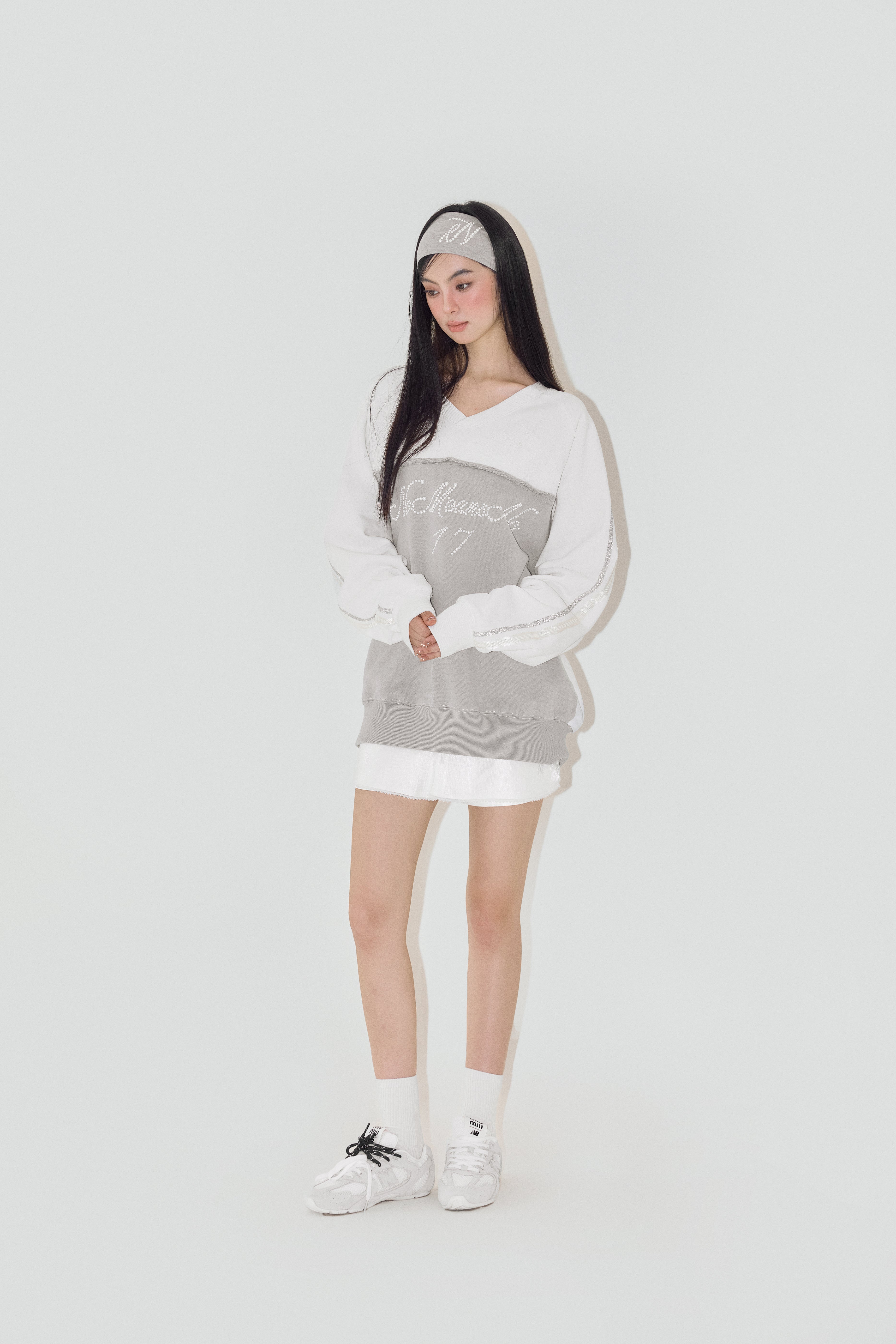 NOMEANSNO Sale Contrast Pearl Hoodie