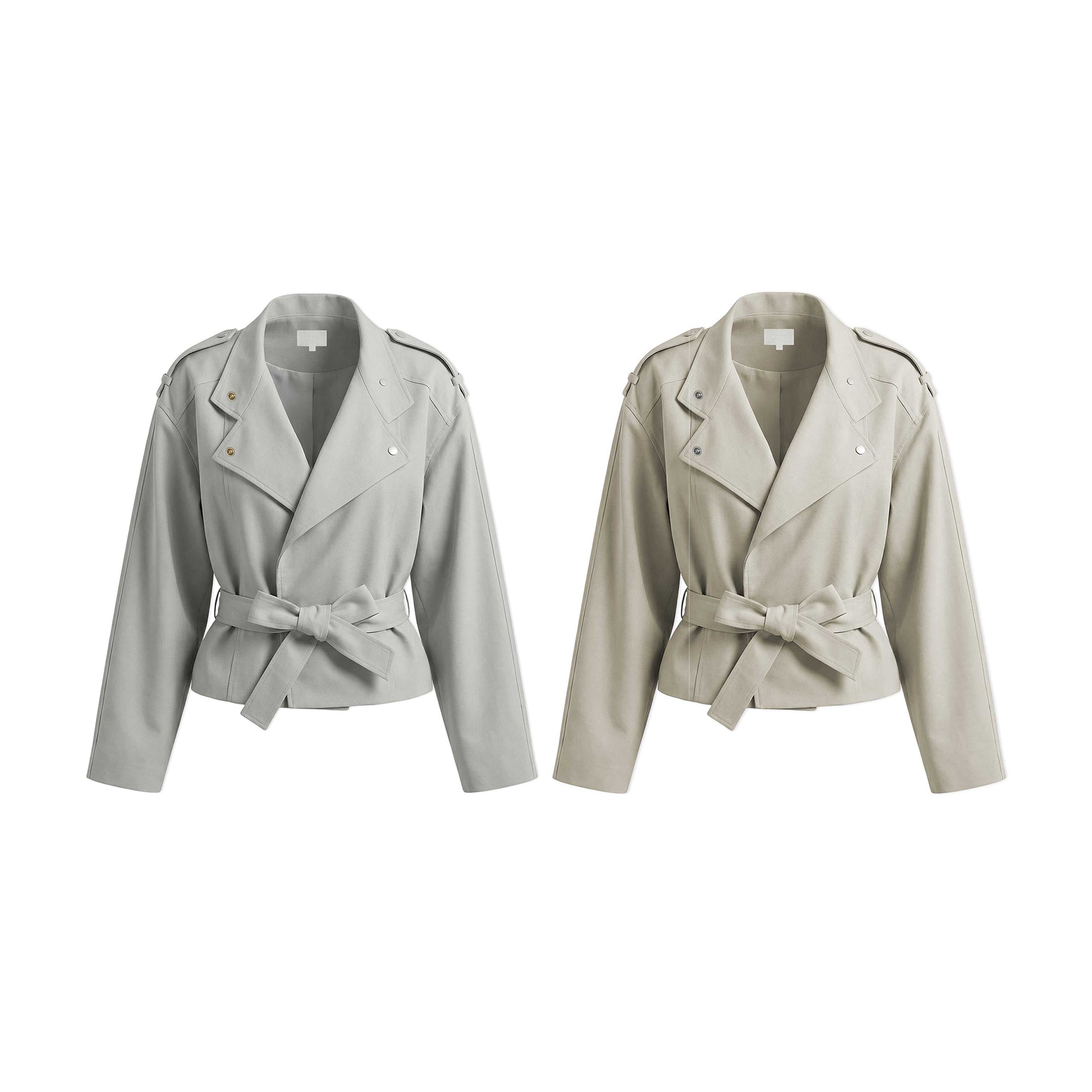 16DEWS 16D26127 Short loose windbreaker jacket