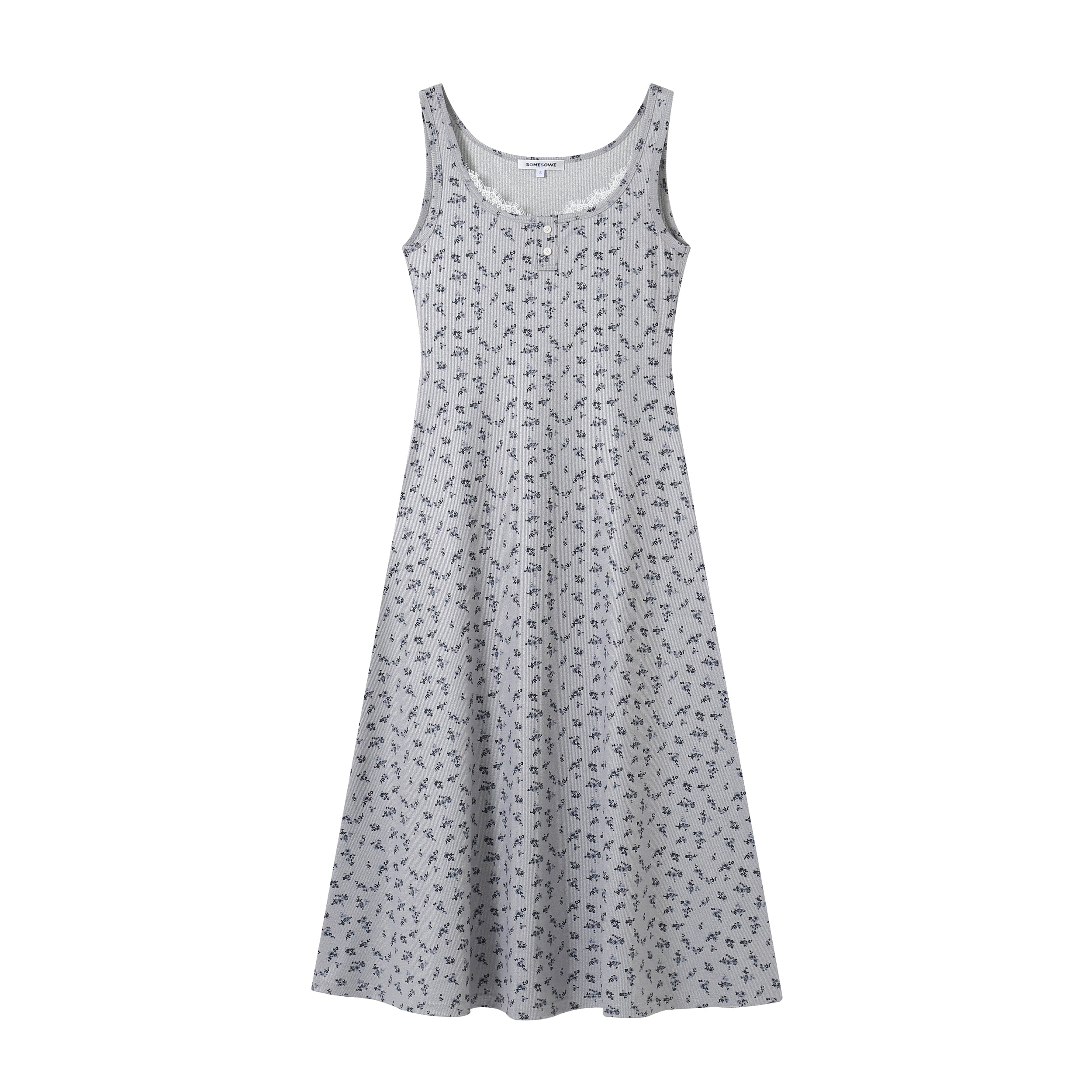 SOMESOWE S2407086 Holiday style vest dress