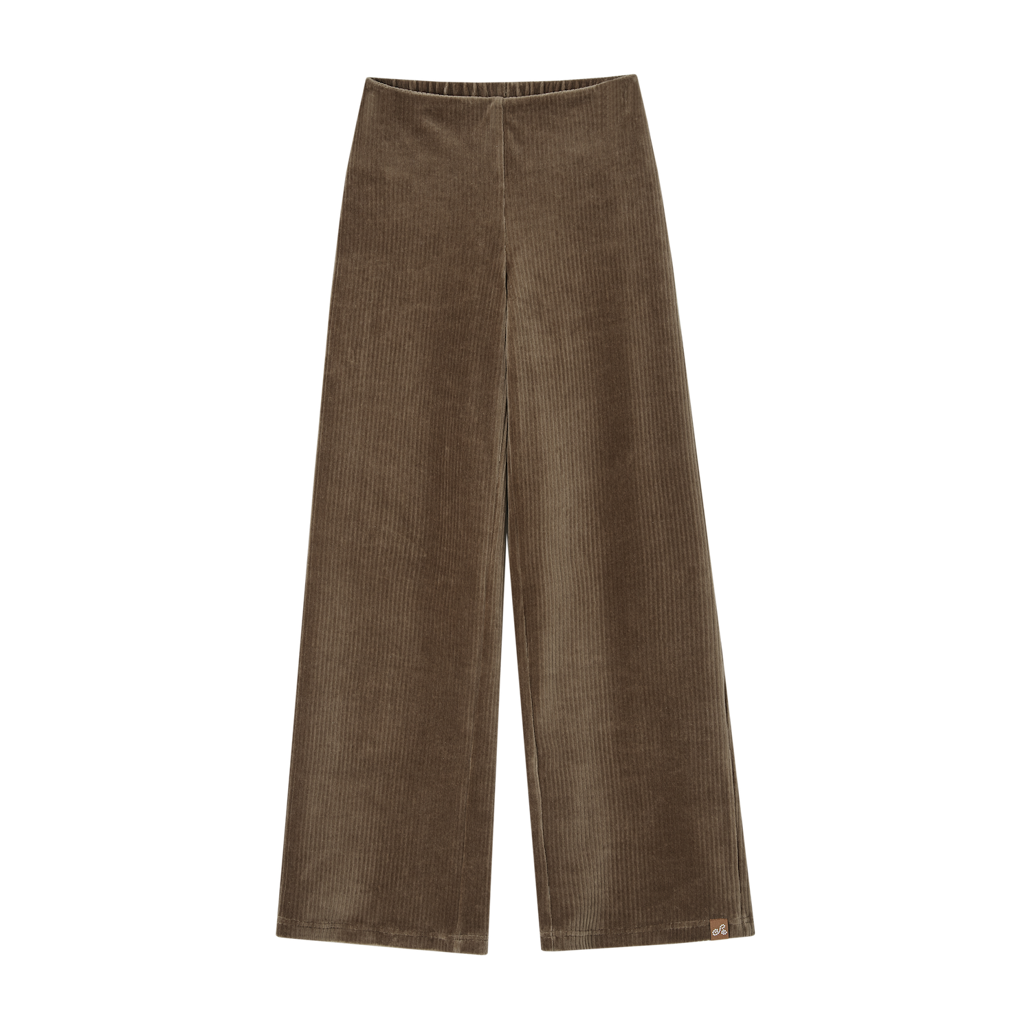 SOMESOWE S2609007&S2609014 Elastic corduroy straight-fit casual pants + skirt panel