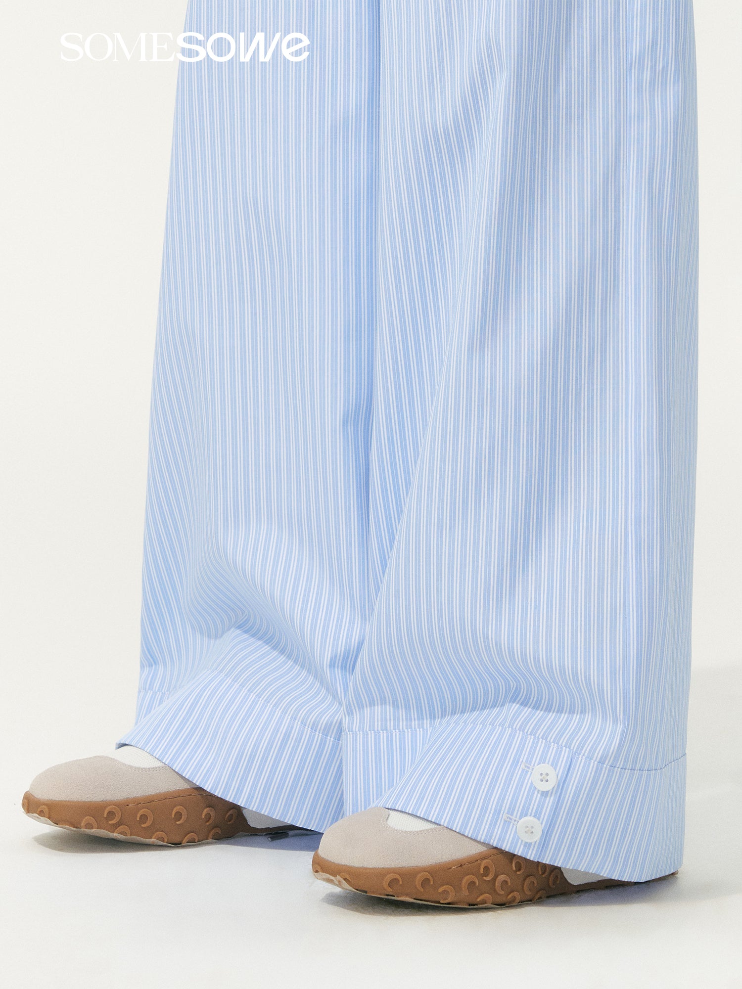 SOMESOWE S2508065 Holiday style striped casual pants