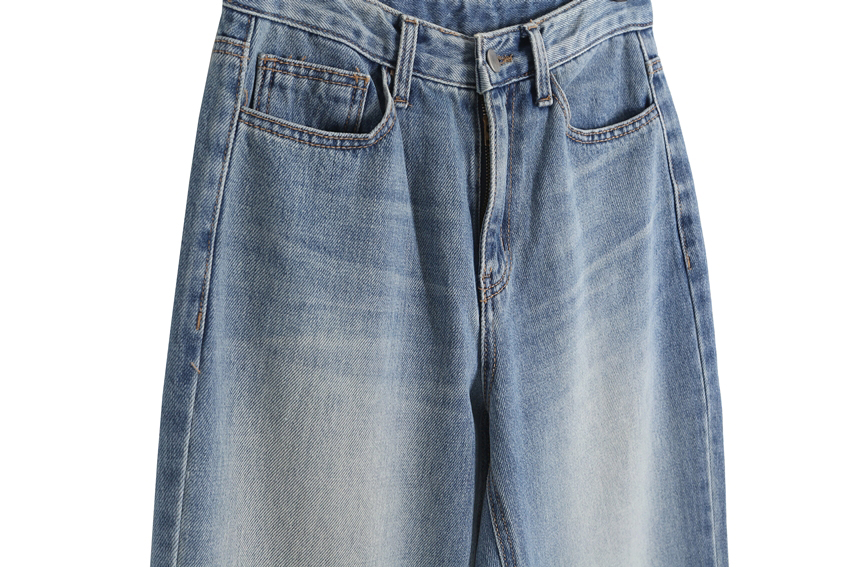 Guse Soft Unwashed Denim Trousers