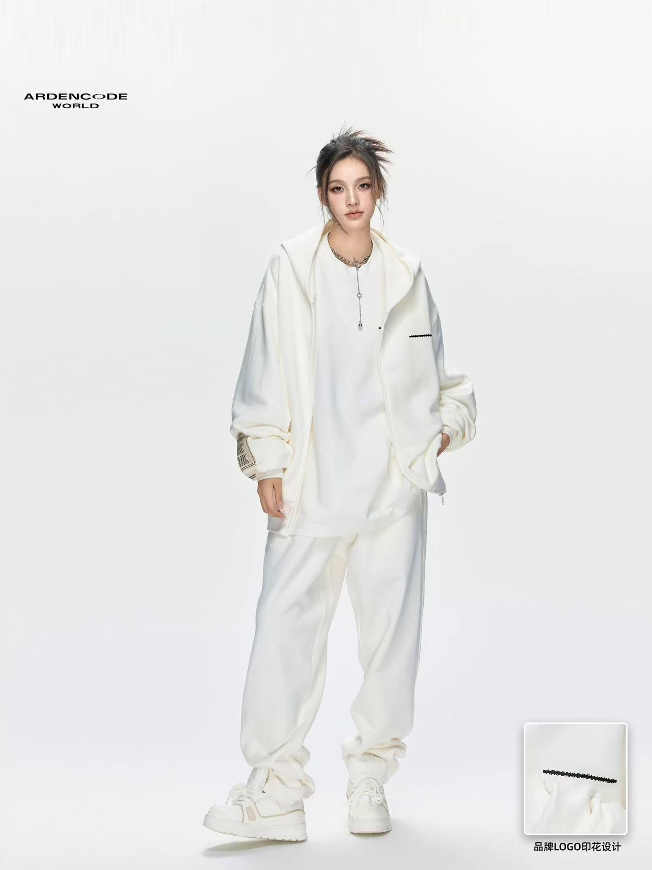 Arden Code AD02-187 Hooded Sweatshirt H1(2color)