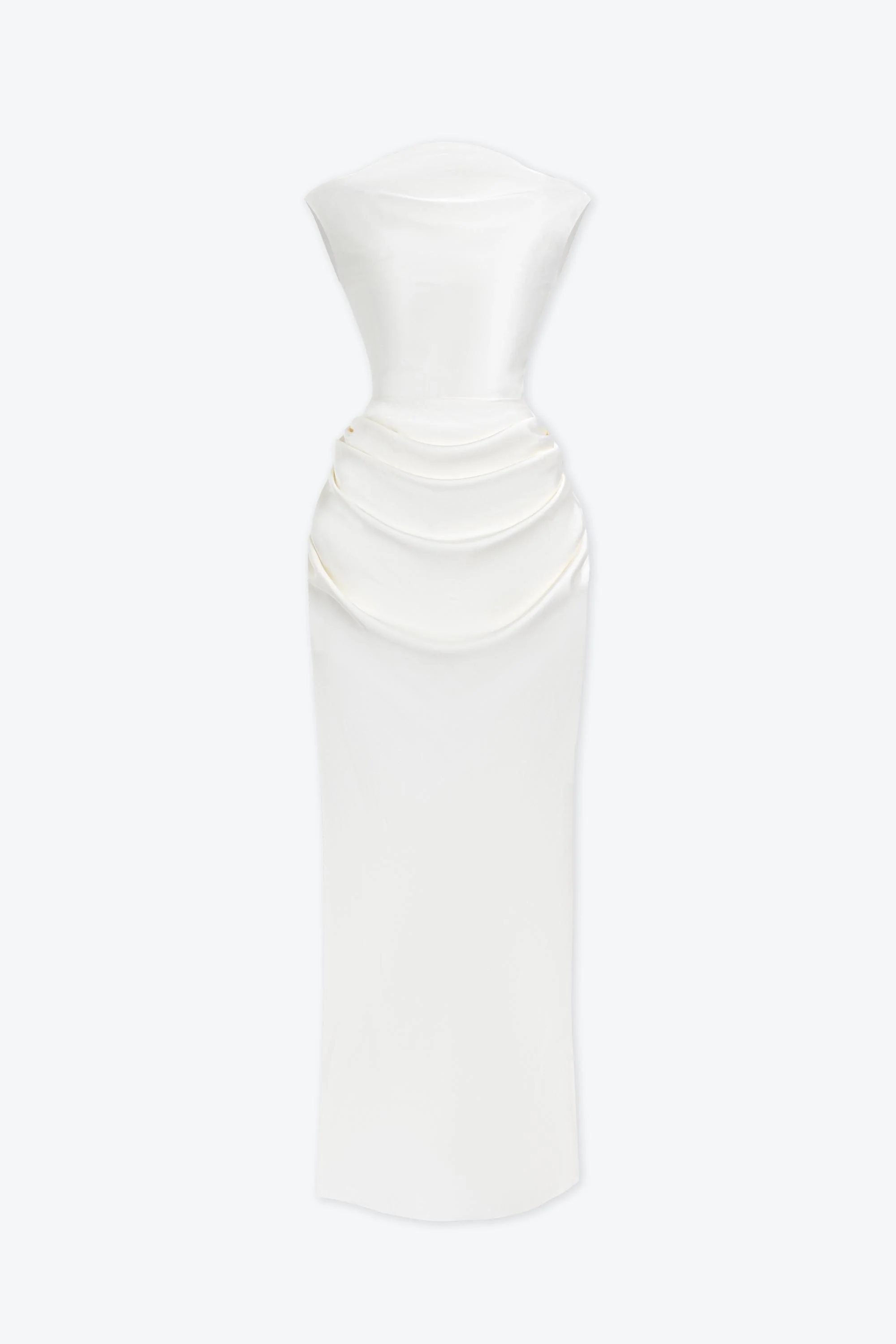 BYDENIO Nara Bia-Cut Mermaid Silk Dress