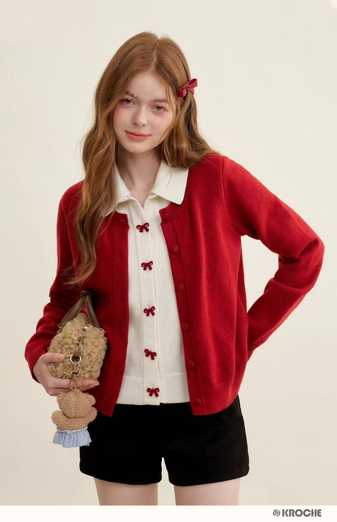 Kroche Wool blend knitted sweater
