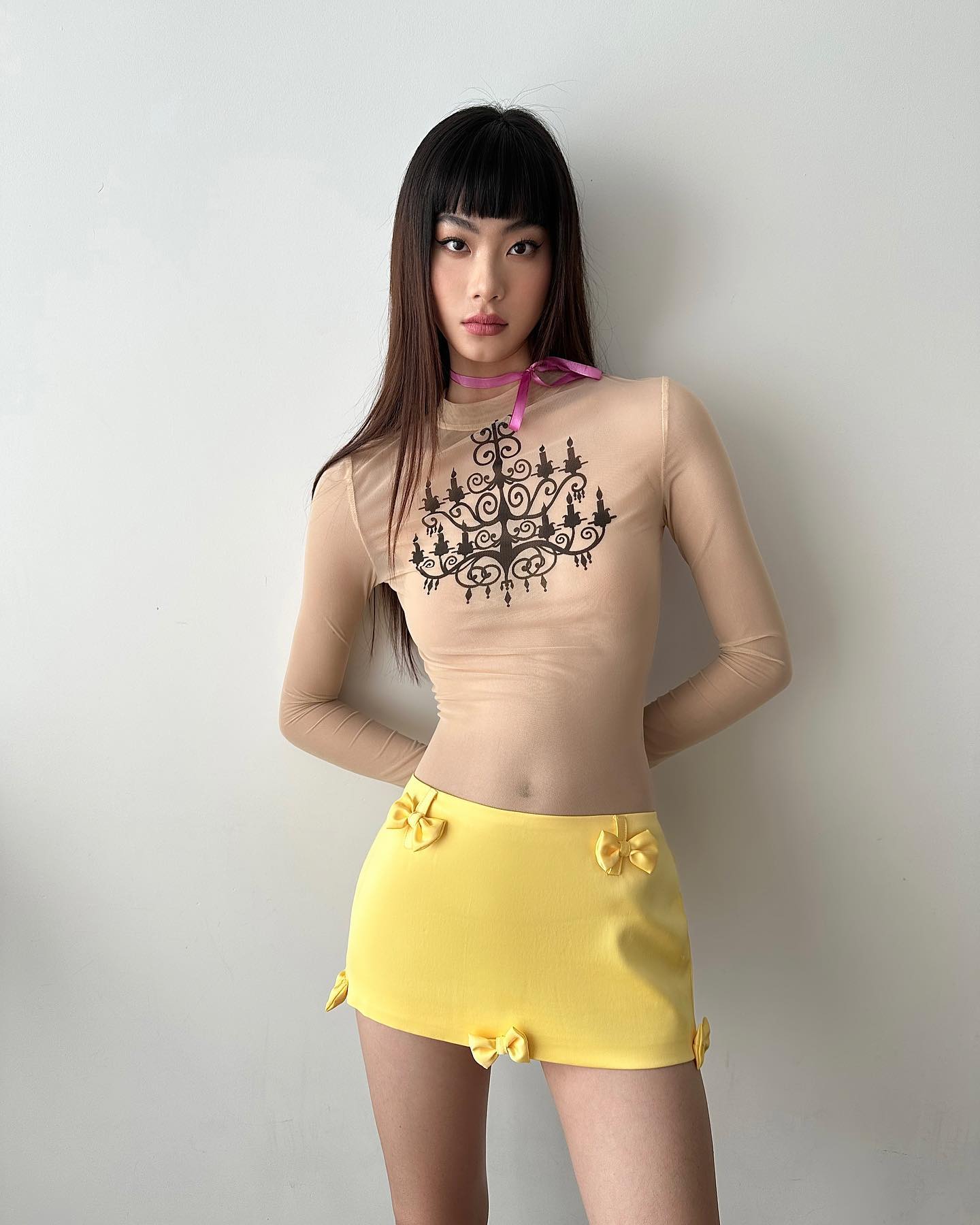 Bupbes Chandelier Top & Belle Mini Skirt