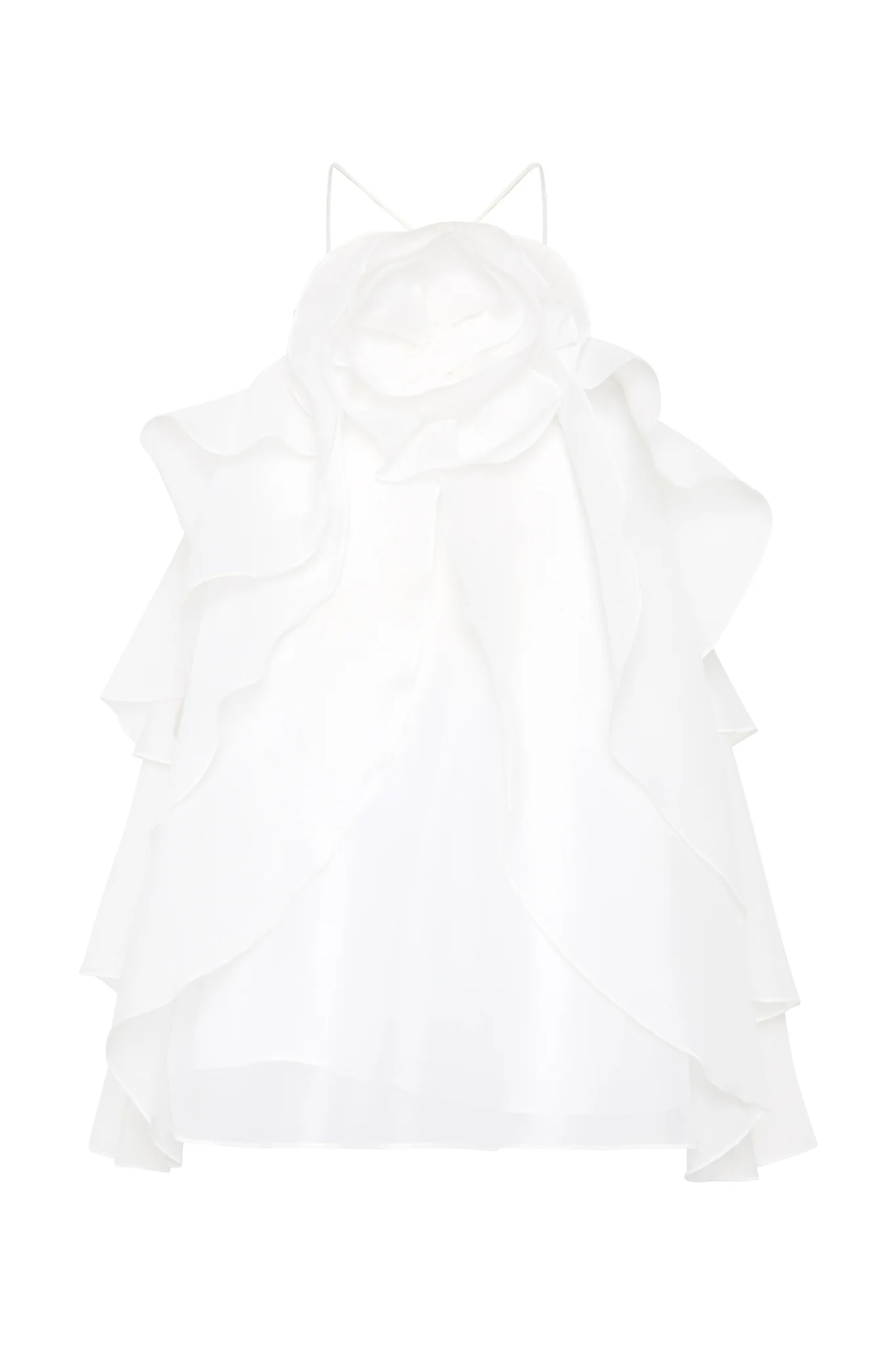 Aje Pandorea Layered Top (Ivory)