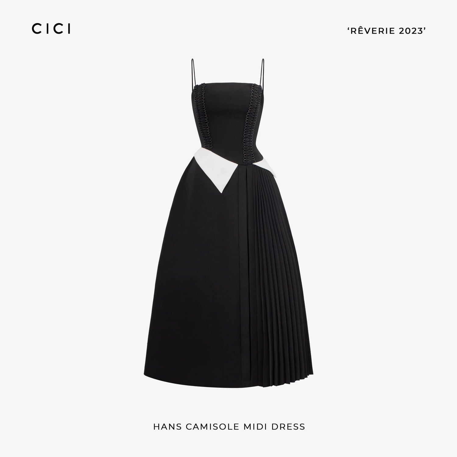 CICI Hans Camisole Midi Dress